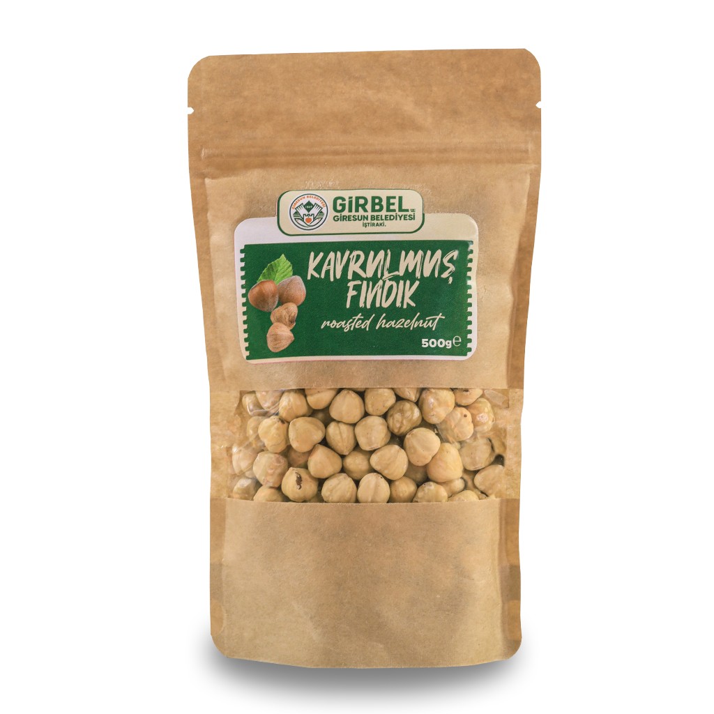 Kavrulmuş Fındık 500 gr Kraft