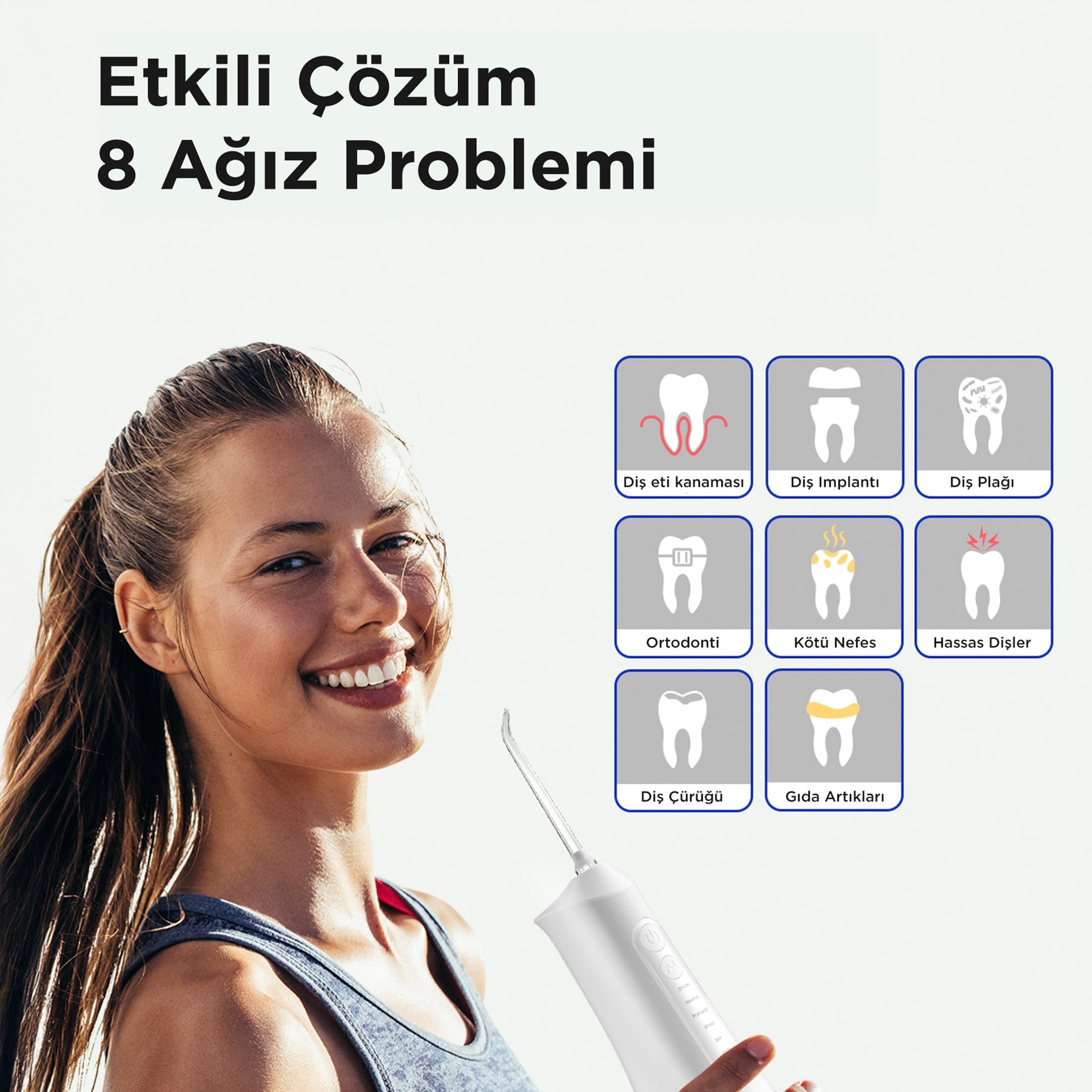 Fabcio MySmile 7 in 1 Smart Taşınabilir Ağız Duşu