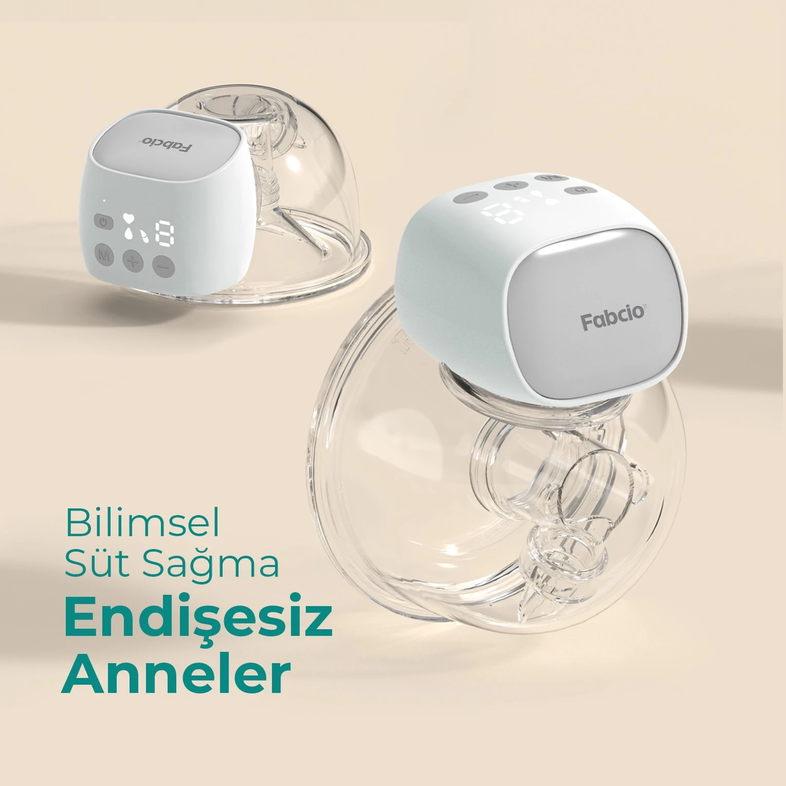 Fabcio Mamma Tekli Giyilebilir Smart Göğüs Pompası