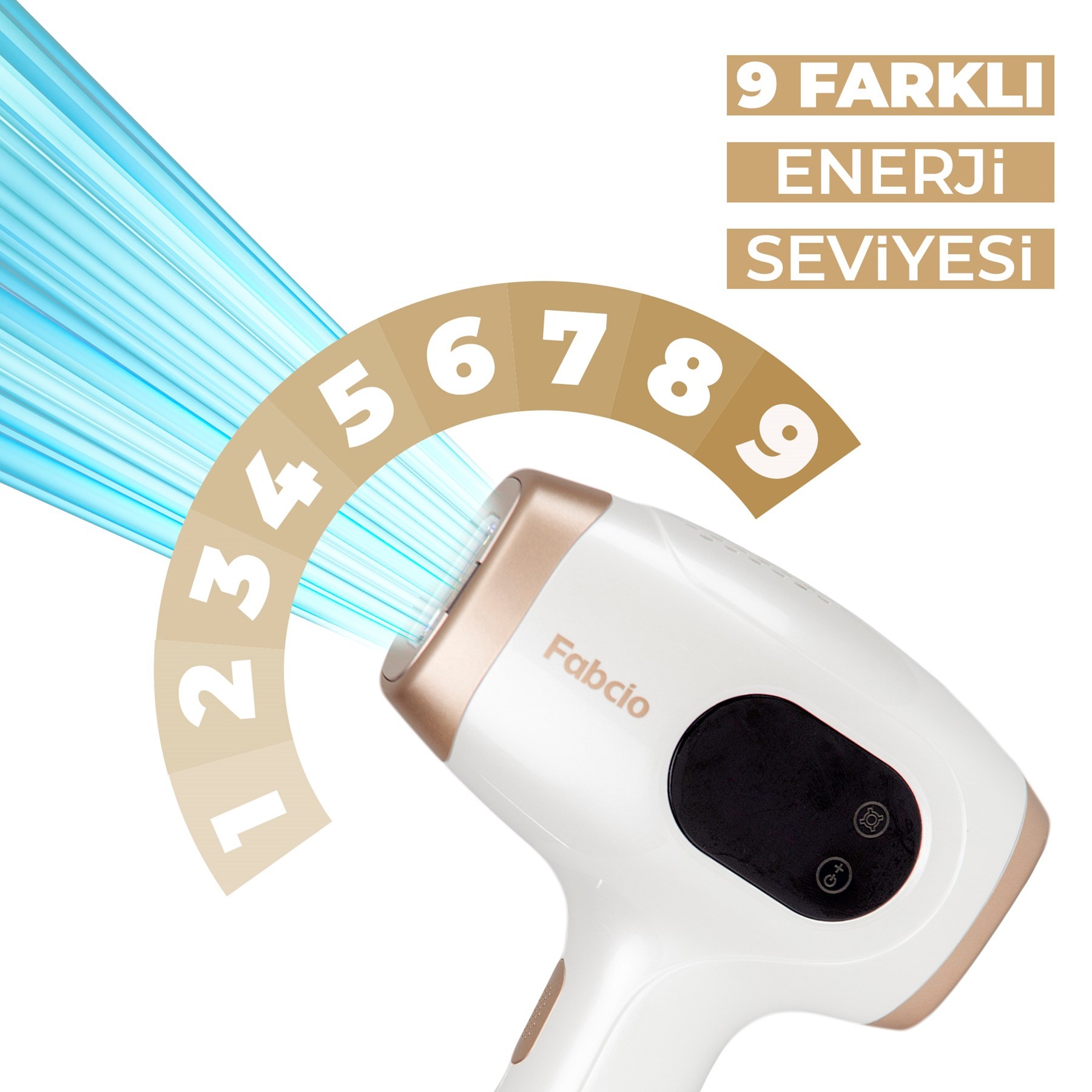 Fabcio Viva IPL Buz Quartz Tube 48W Lazer Epilasyon Cihazı