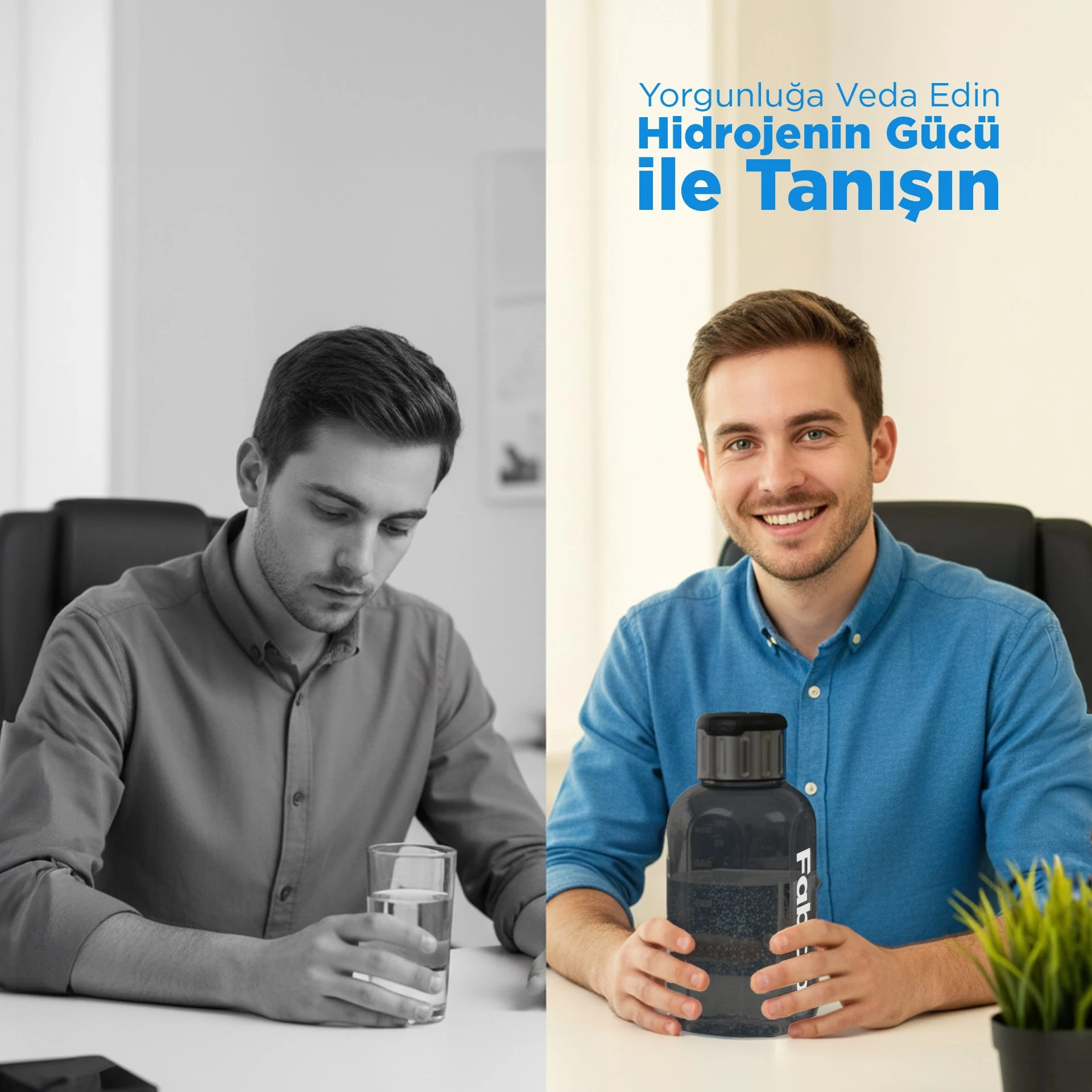 Fabcio H2O Max Hidrojenli Canlı Su Üretme Cihazı