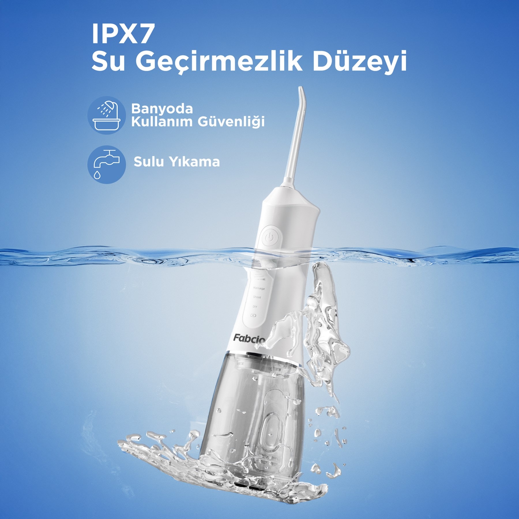 Fabcio MySmile 7 in 1 Smart Taşınabilir Ağız Duşu