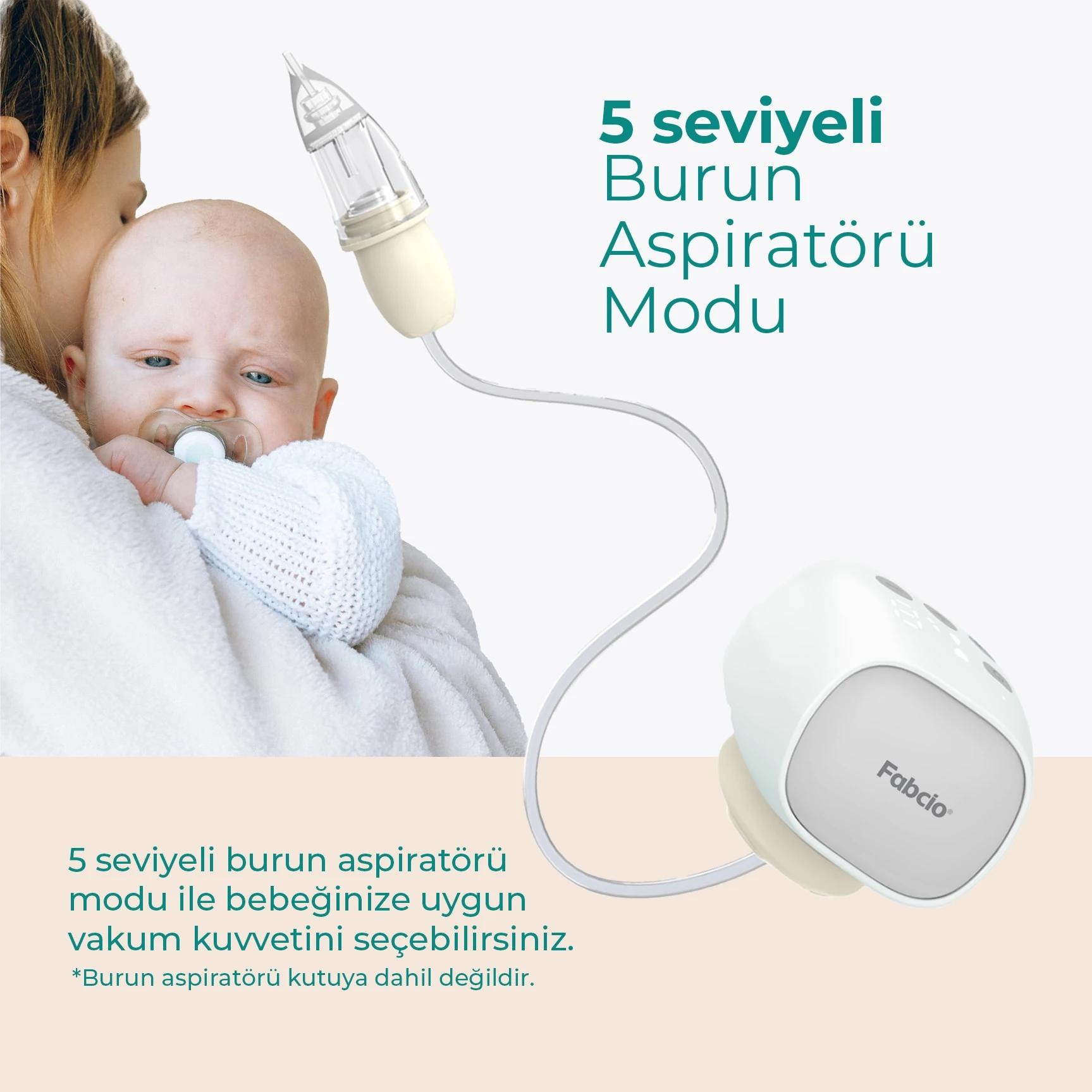 Fabcio Mamma Tekli Giyilebilir Smart Göğüs Pompası