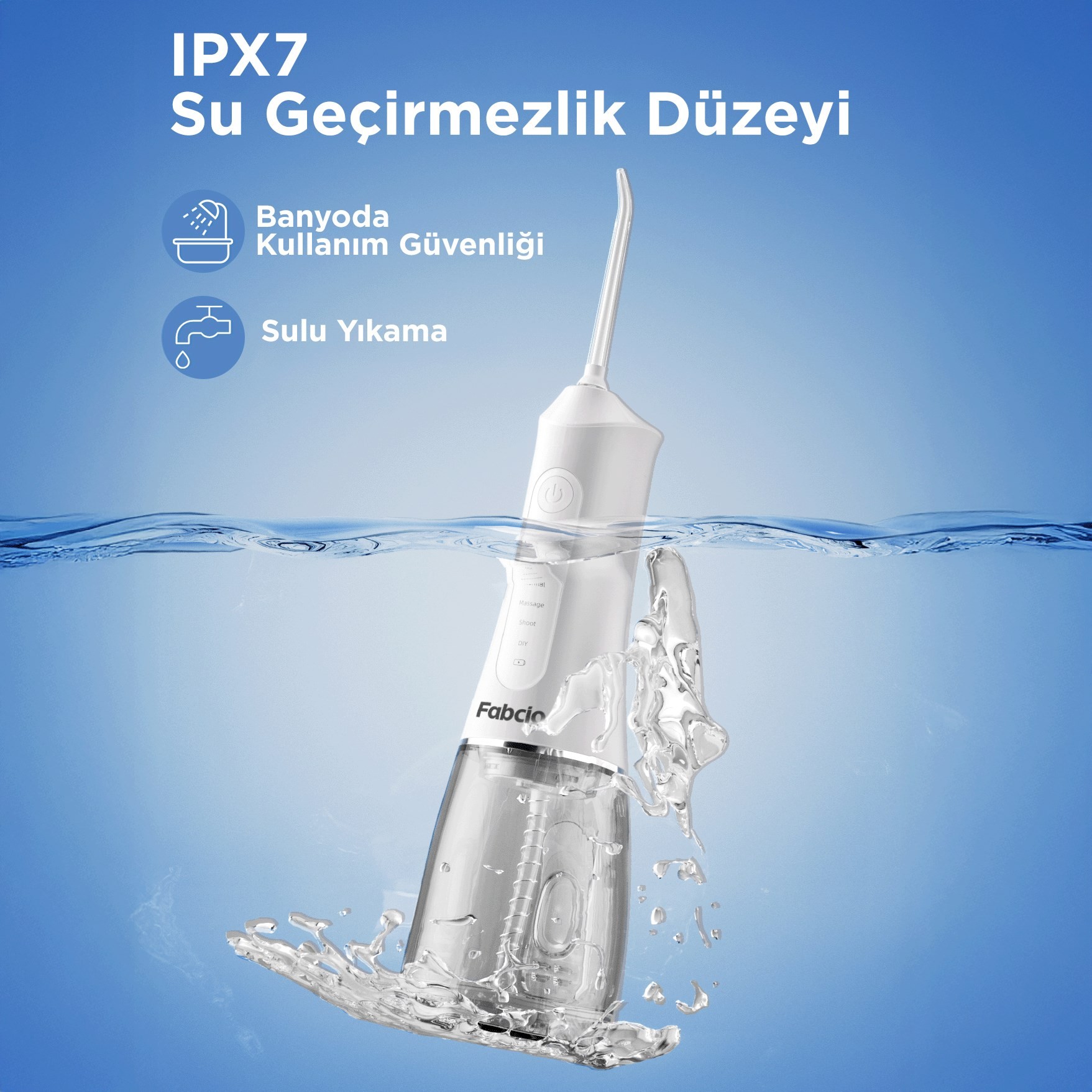 Fabcio MySmile 7 in 1 Smart Taşınabilir Ağız Duşu