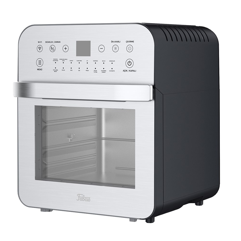 Fabcio Pesto Smart Çok Amaçlı Wi-Fi Airfryer & Fırın 12 Lt