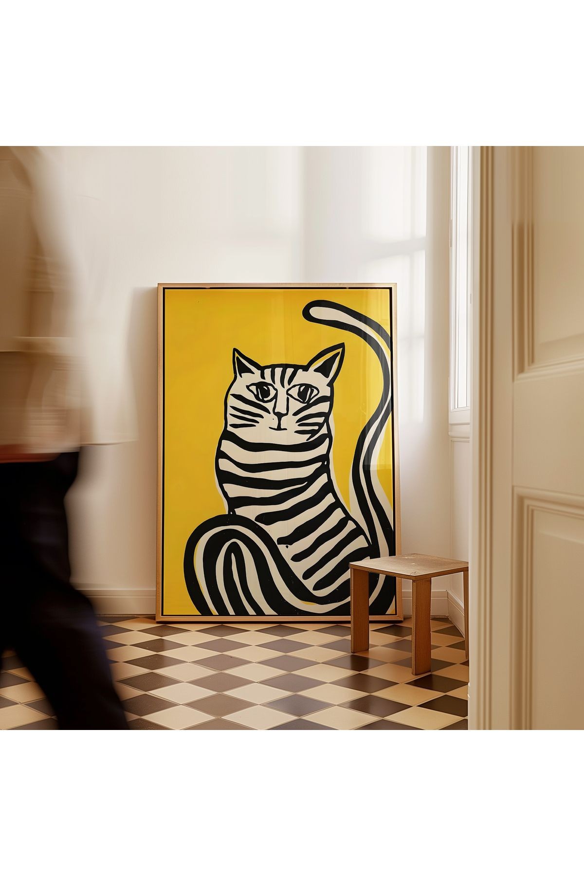 Kedi Poster - Kedi Koleksiyonu 1 - Tablo Ölçülerinde Çerçevesiz Poster