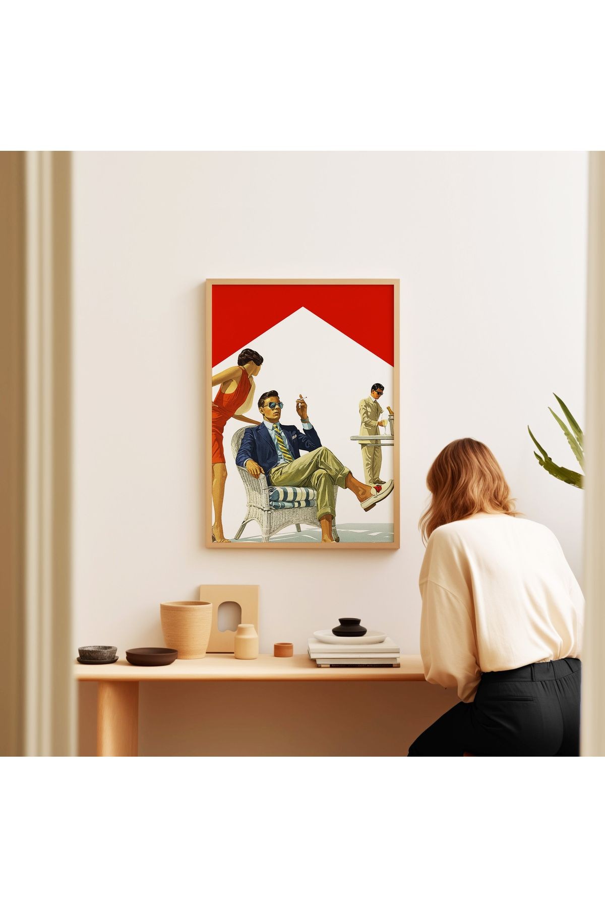 Marlboro High Life - Retro Lüks Stil - Tablo Ölçülerinde Çerçevesiz Poster