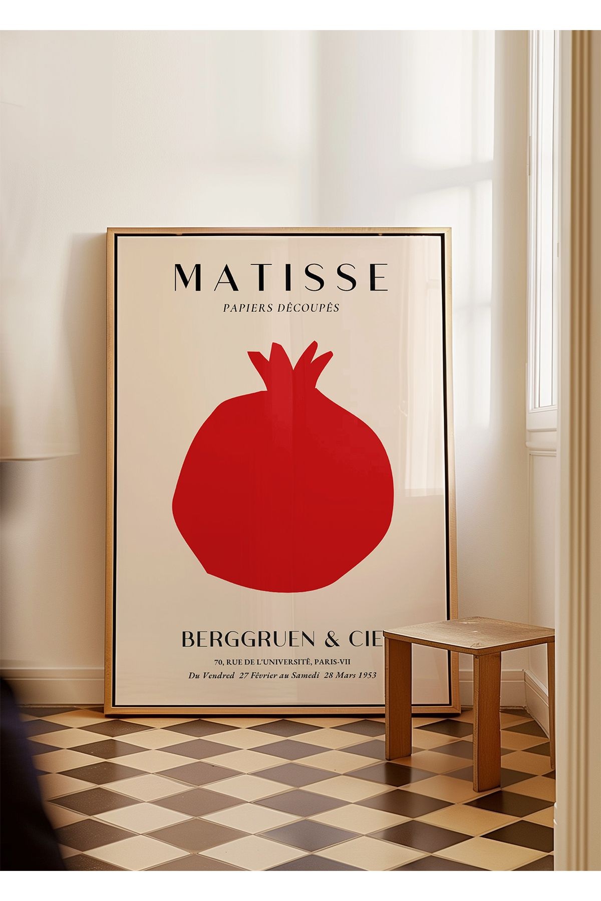 Matisse Poster - Tablo Ölçülerinde Çerçevesiz Poster
