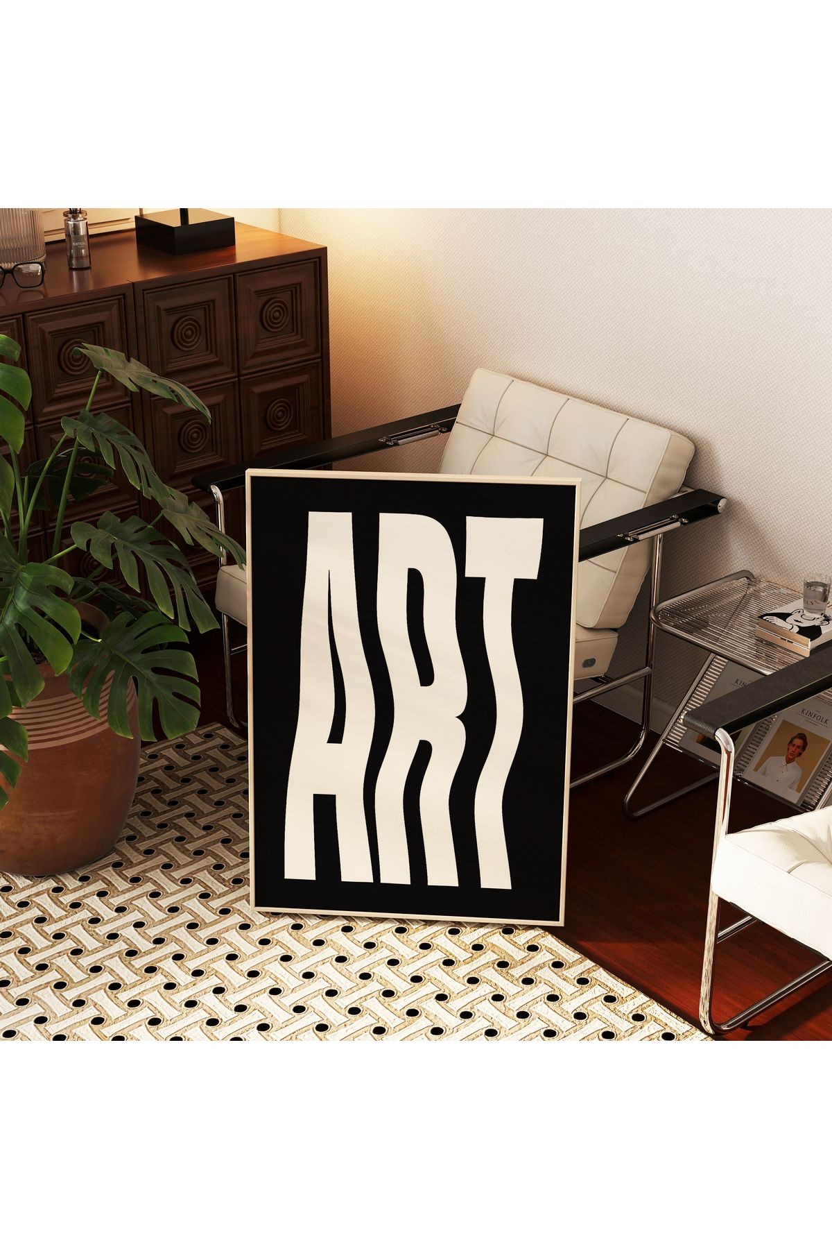 Art - Sanat - Tablo Ölçülerinde Çerçevesiz Poster