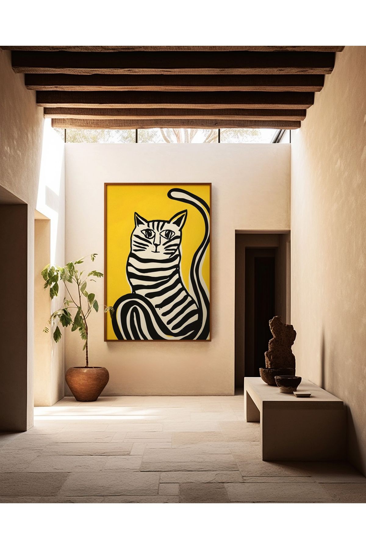Kedi Poster - Kedi Koleksiyonu 1 - Tablo Ölçülerinde Çerçevesiz Poster