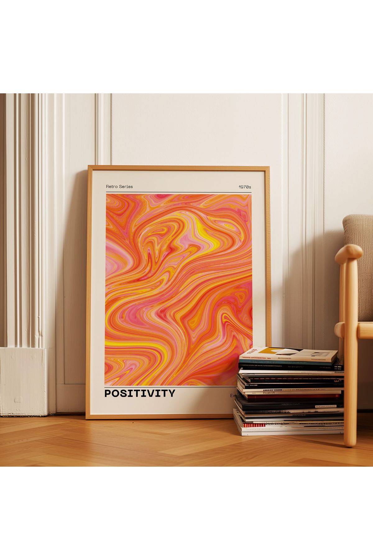 Aura Poster - Positivity - Tablo Ölçülerinde Çerçevesiz Poster