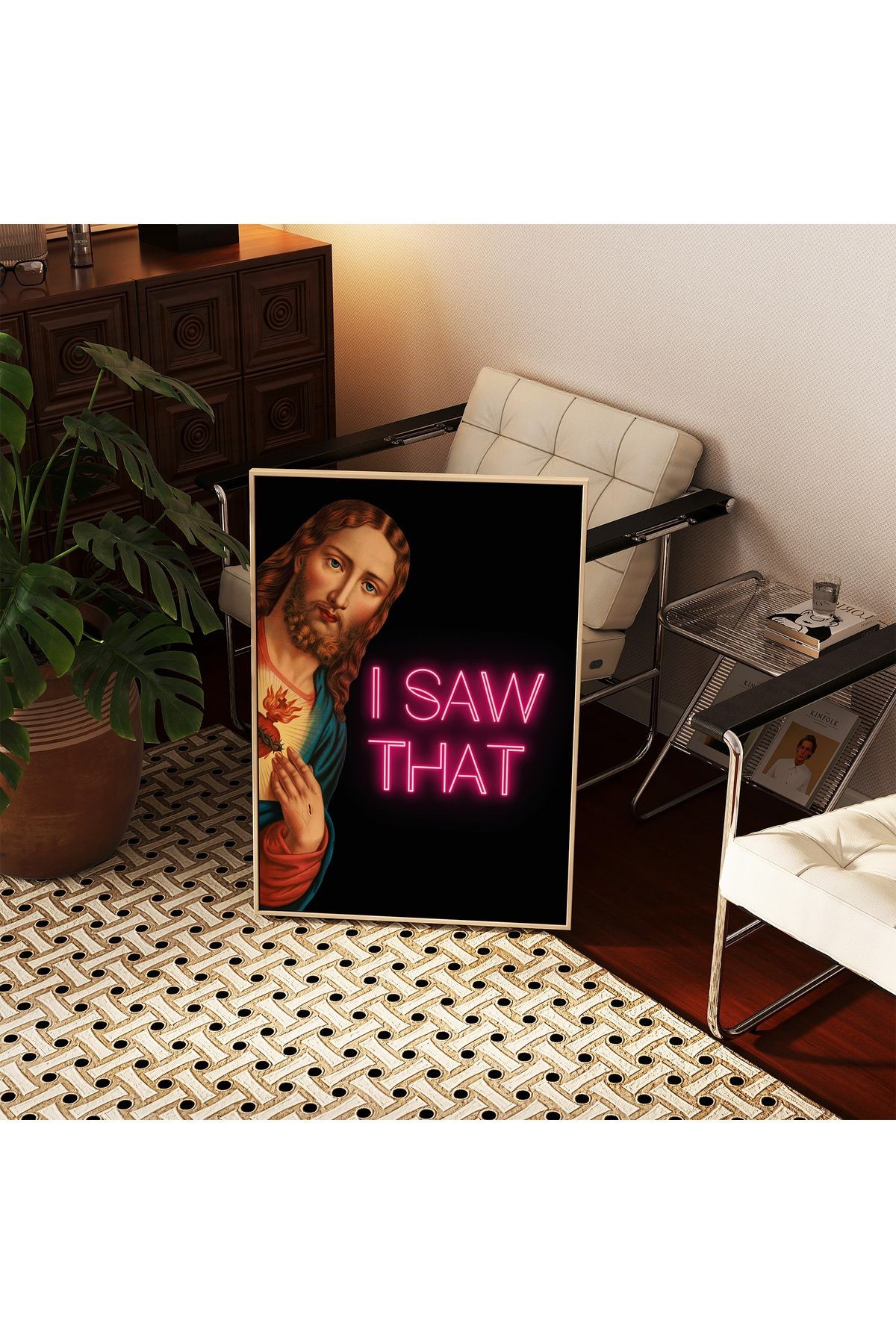 Barok Dönem Portre Poster - I Saw That - Tablo Ölçülerinde Çerçevesiz Poster