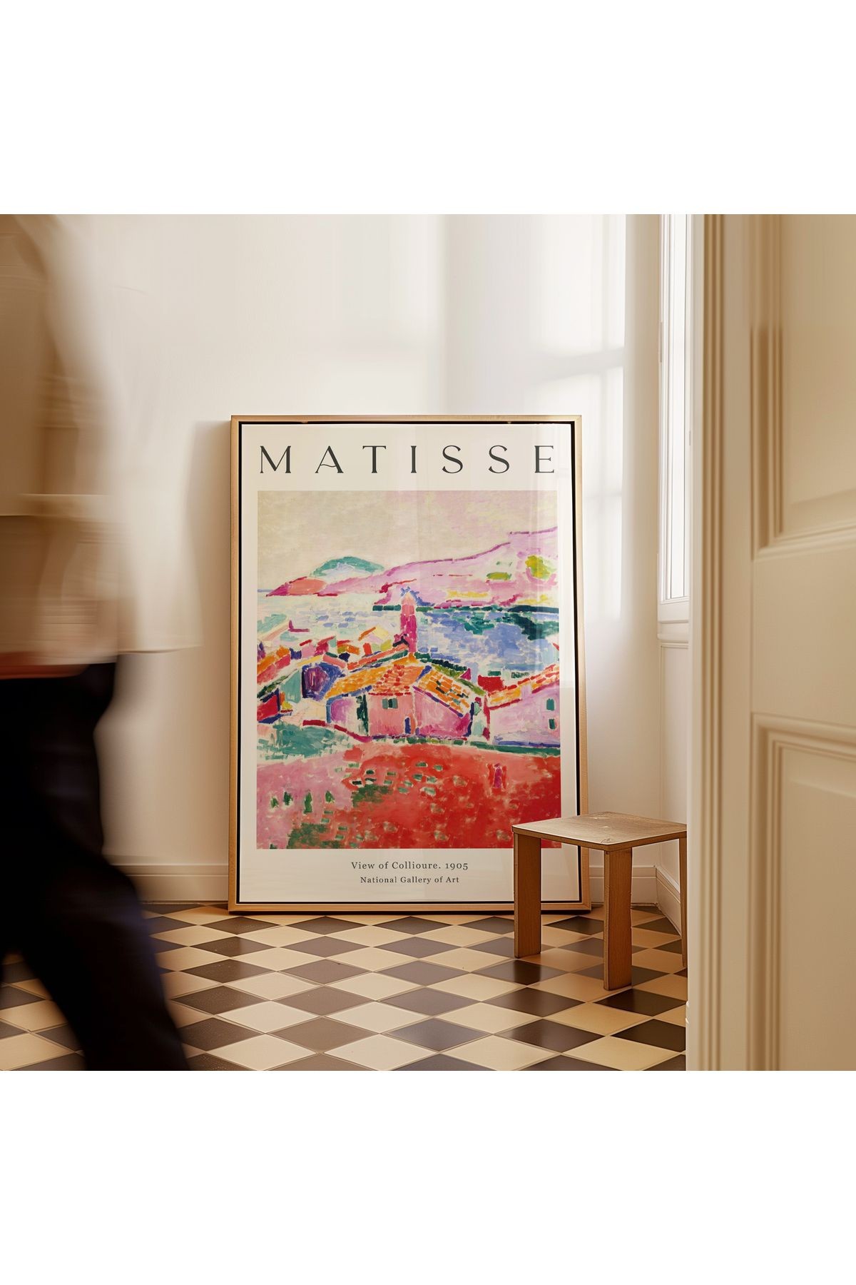 Matisse Poster - View Of Collioure - Tablo Ölçülerinde Çerçevesiz Poster