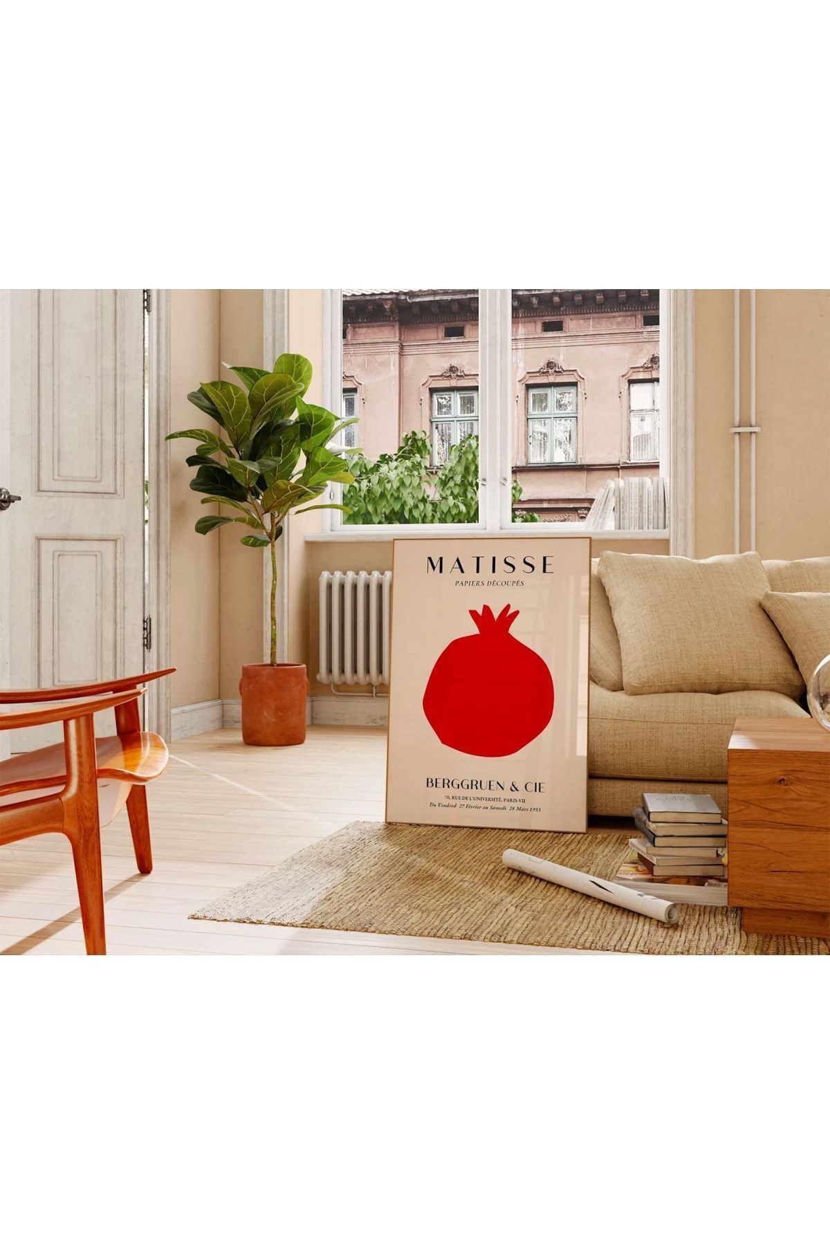 Matisse Poster - Tablo Ölçülerinde Çerçevesiz Poster