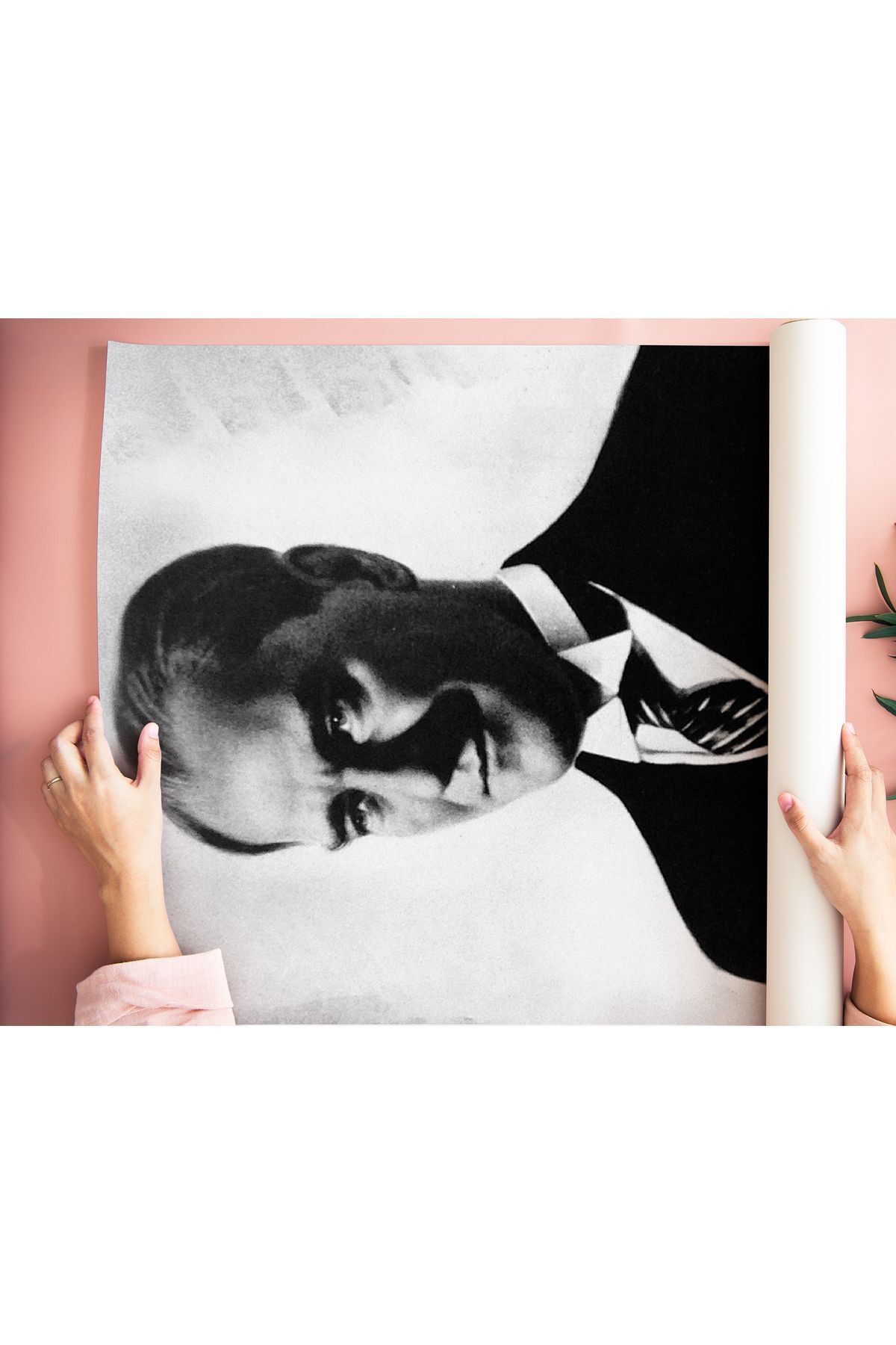 Atatürk Poster - Tablo Ölçülerinde Yüksek Çözünürlükte Çerçevesiz Poster