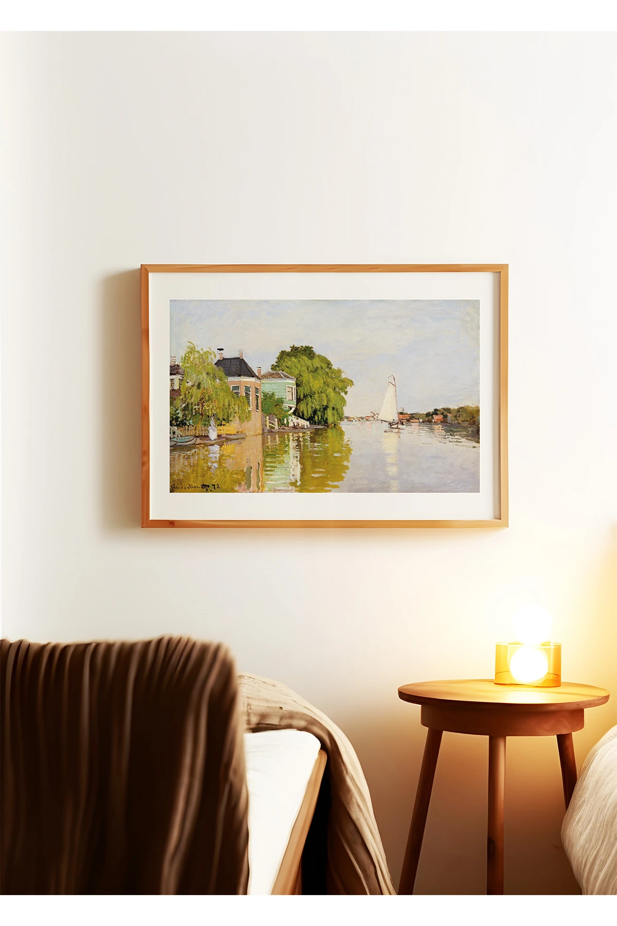 りゅう様　ゴールド4.9 セットページ Sanatçı / Monet / Manzara Koleksiyonu - Yatay - Çerçevesiz Poster
