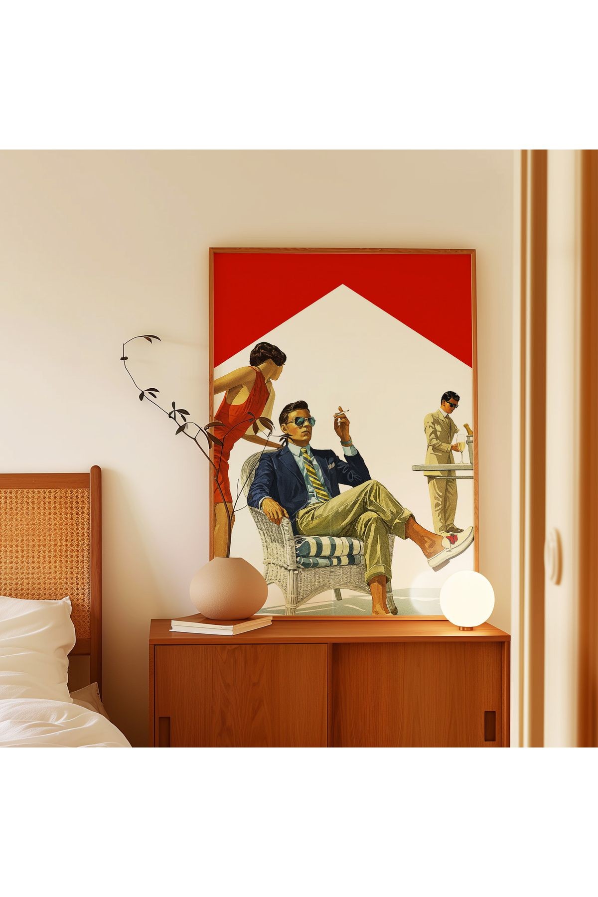Marlboro High Life - Retro Lüks Stil - Tablo Ölçülerinde Çerçevesiz Poster