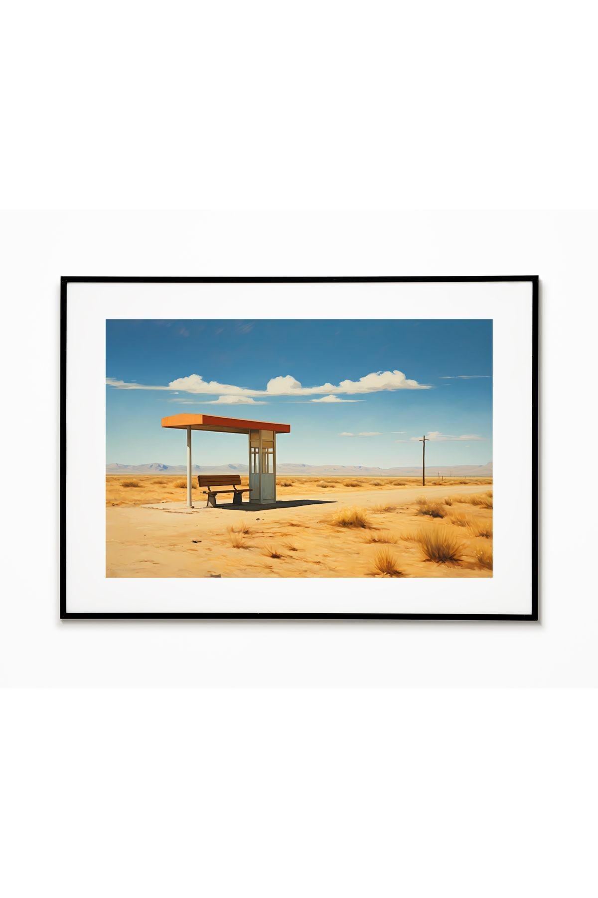 Edward Hopper Poster - Duvar Dekorasyonu - Tablo Ölçülerinde Çerçevesiz Poster