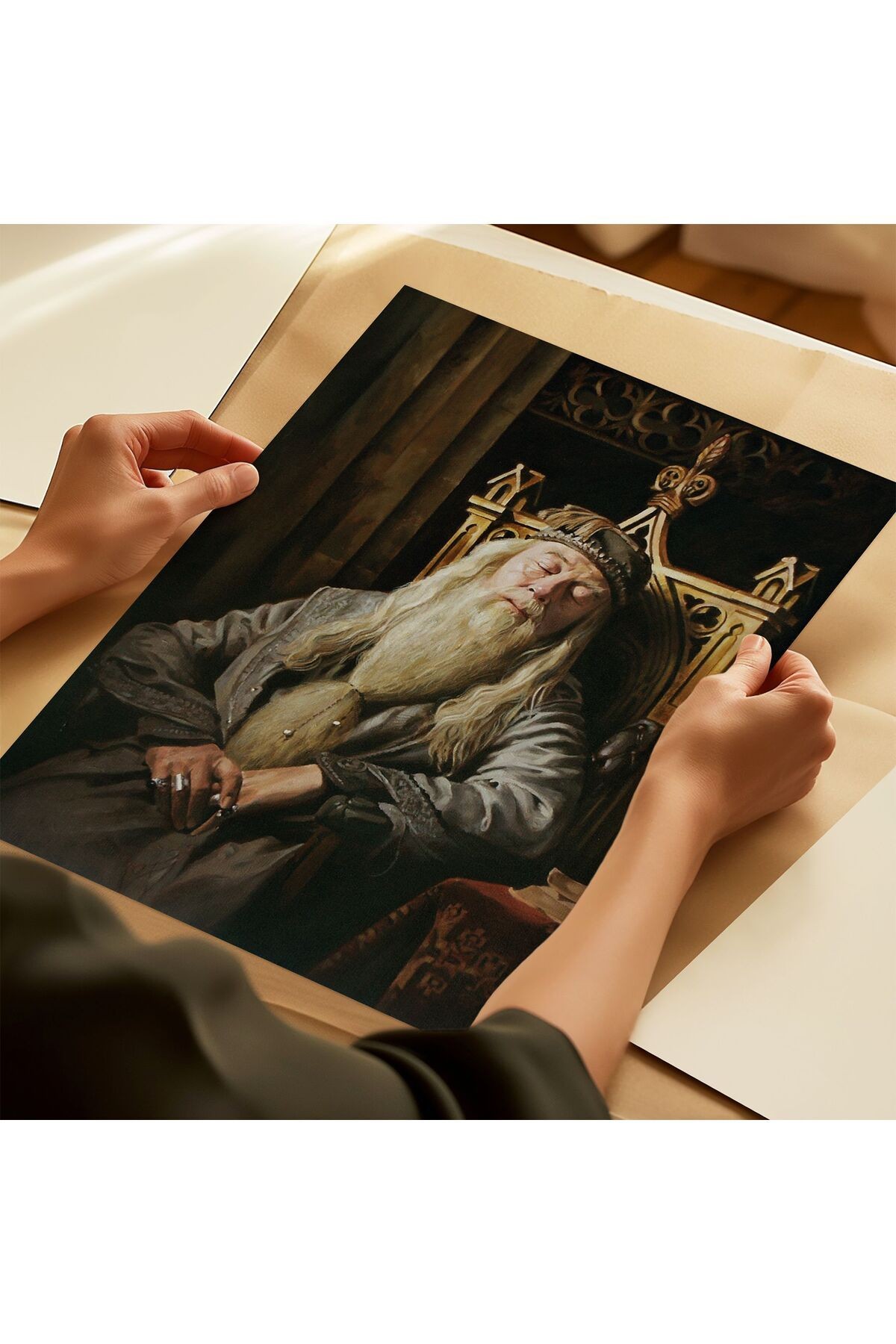 Harry Potter Poster - Albus Dumbledore - Çerçevesiz Poster Baskı