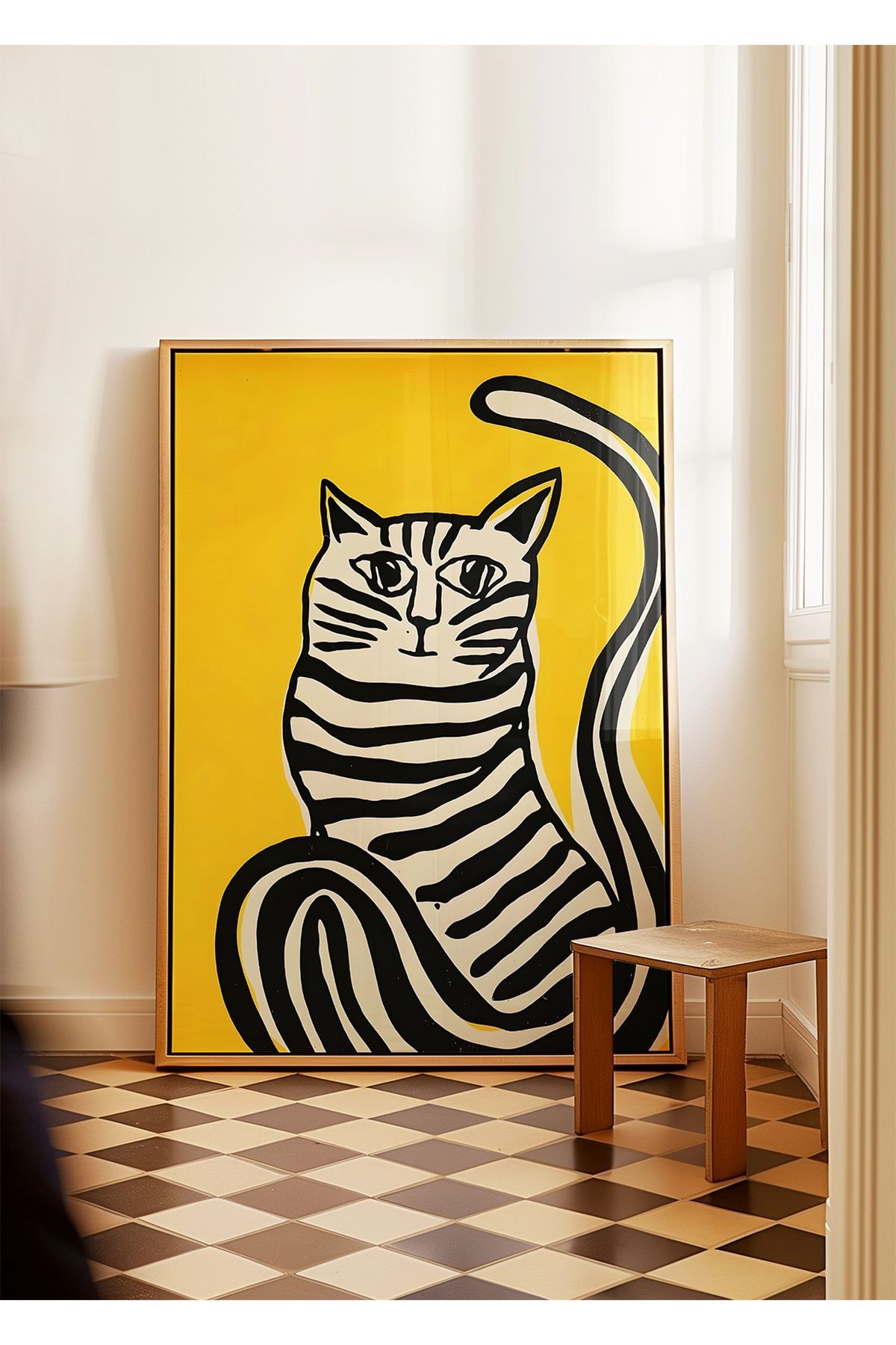 Kedi Poster - Kedi Koleksiyonu 1 - Tablo Ölçülerinde Çerçevesiz Poster