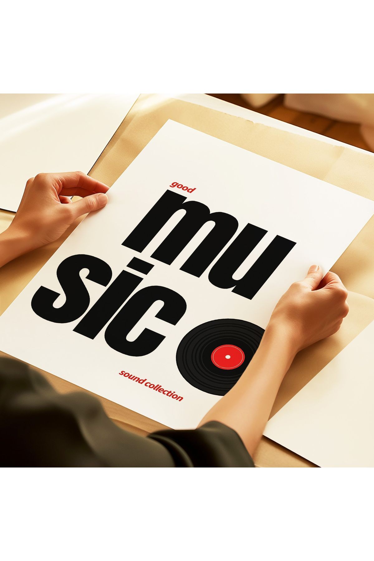 Good Music - Müzik Posteri - Tablo Ölçülerinde Çerçevesiz Poster