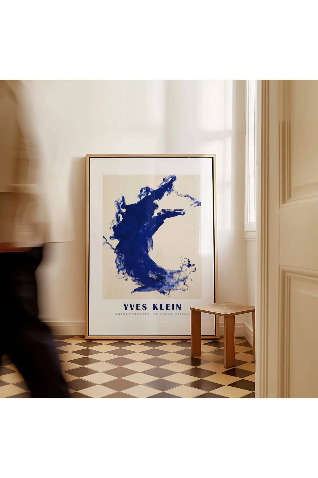 Yves Klein - Blue Monochrome - Tablo Ölçülerinde Çerçevesiz Poster