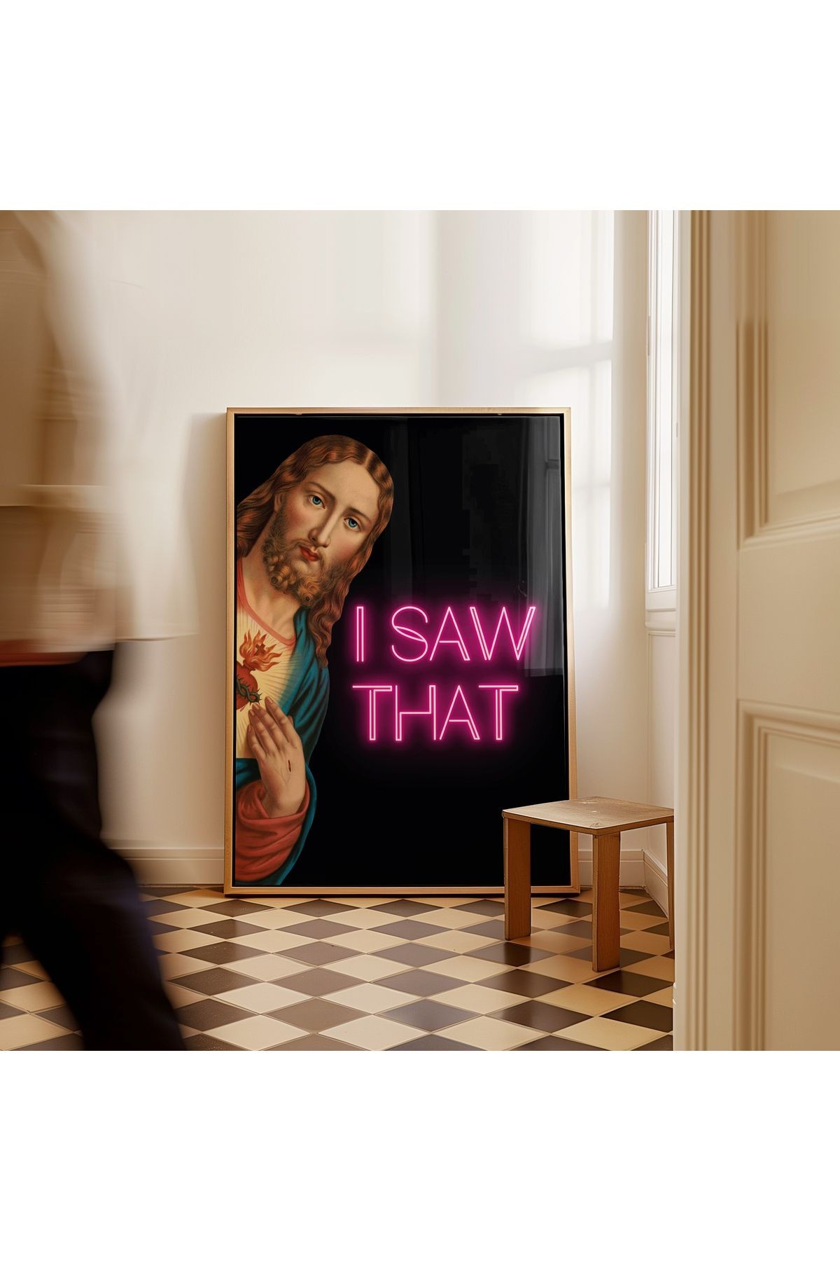Barok Dönem Portre Poster - I Saw That - Tablo Ölçülerinde Çerçevesiz Poster
