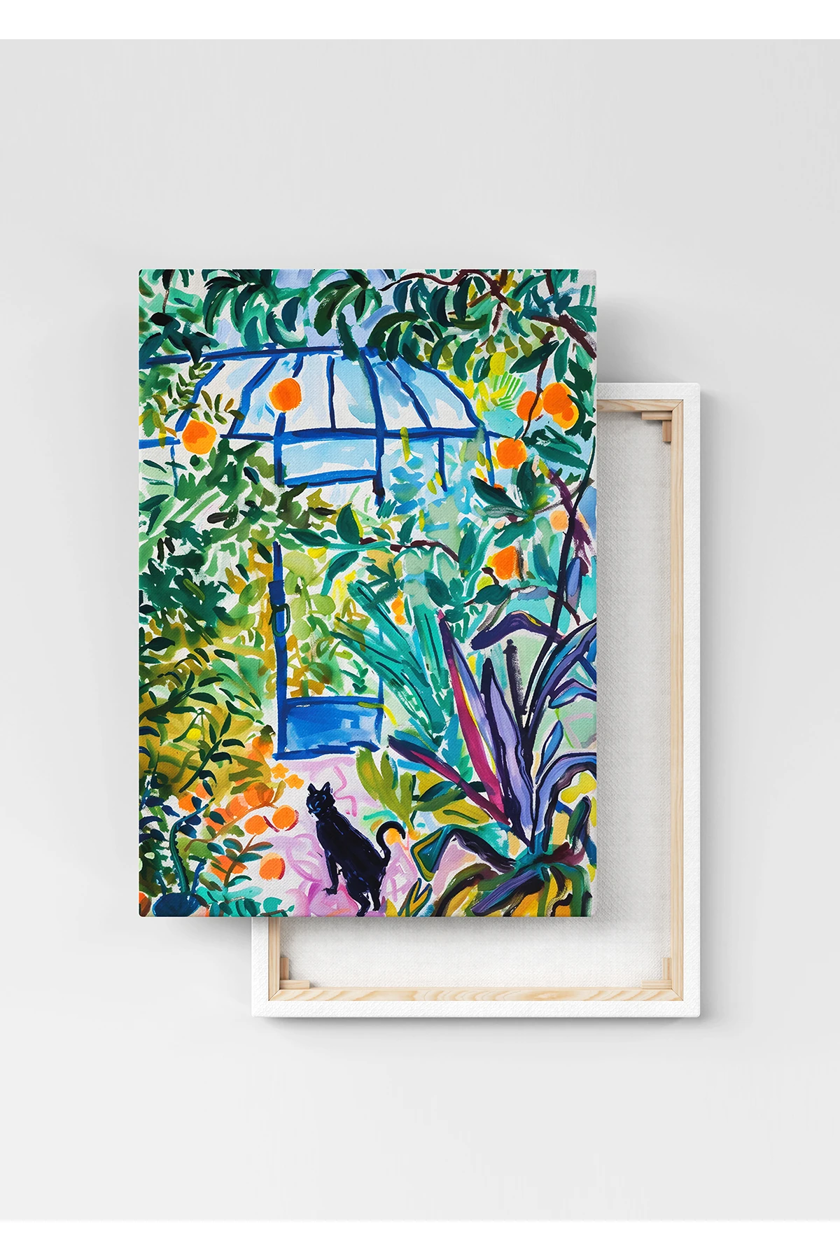 Akdeniz Bahçesi - Vintage Summer - Kanvas Tablo