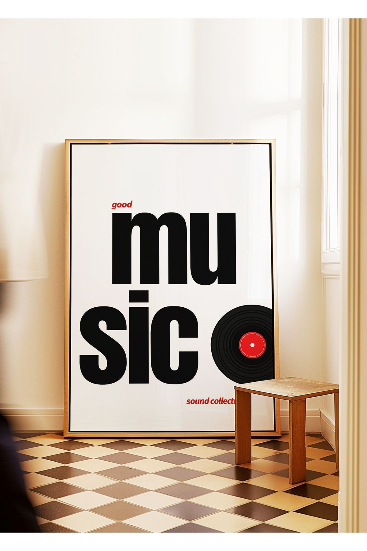 Good Music - Müzik Posteri - Tablo Ölçülerinde Çerçevesiz Poster