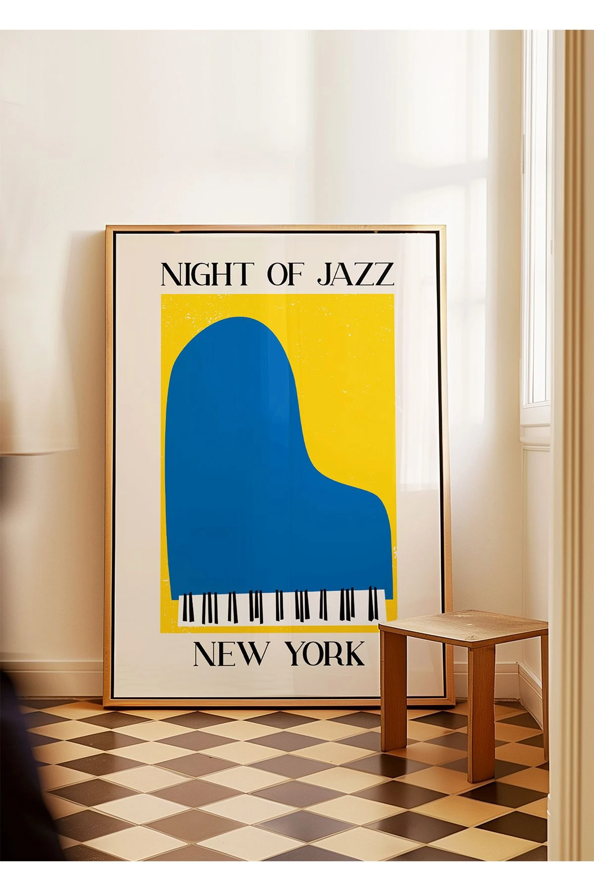 Müzik Koleksiyonu - Piyano - Çerçevesiz Poster