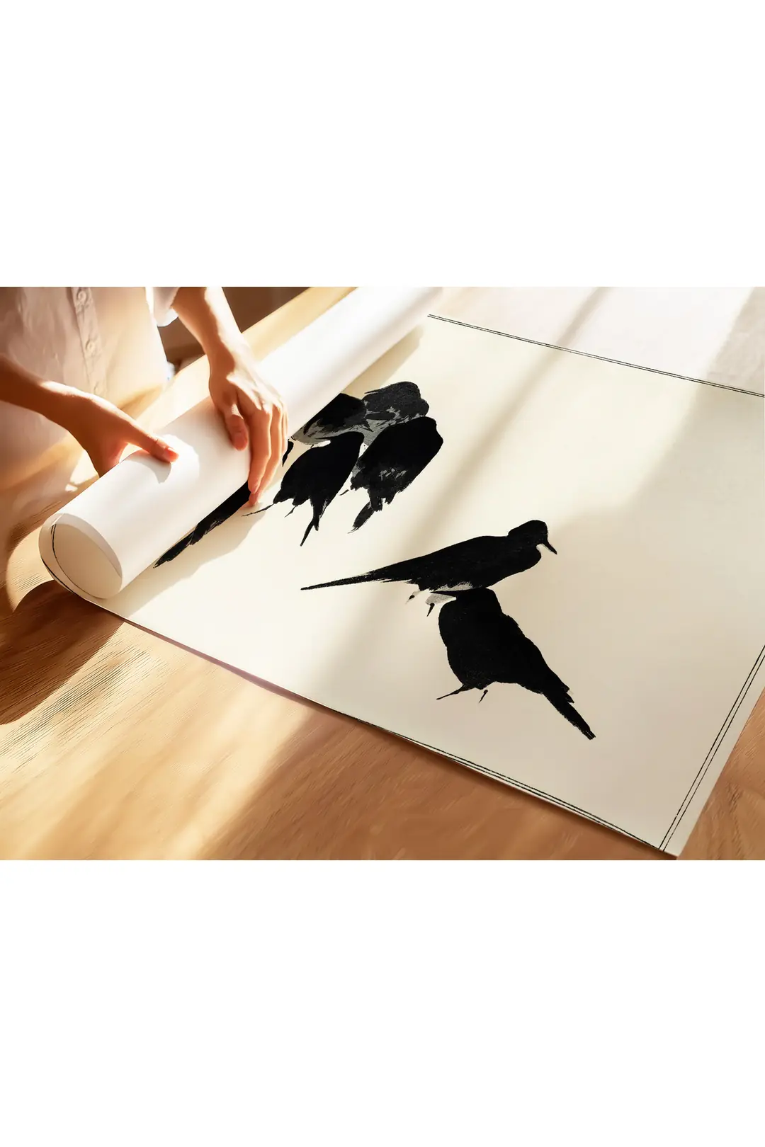 Japon Sanat Koleksiyonu - Yatay Poster - Çerçevesiz Poster