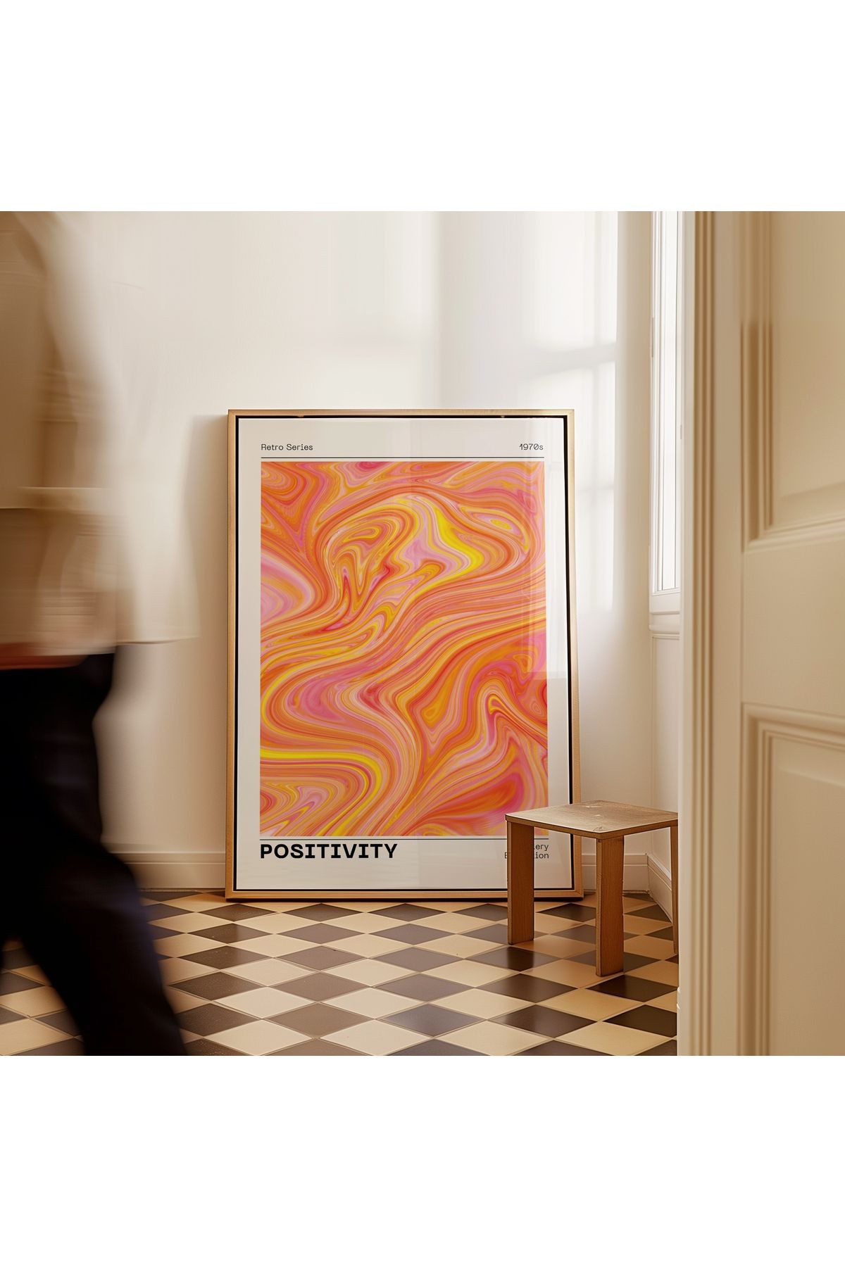 Aura Poster - Positivity - Tablo Ölçülerinde Çerçevesiz Poster