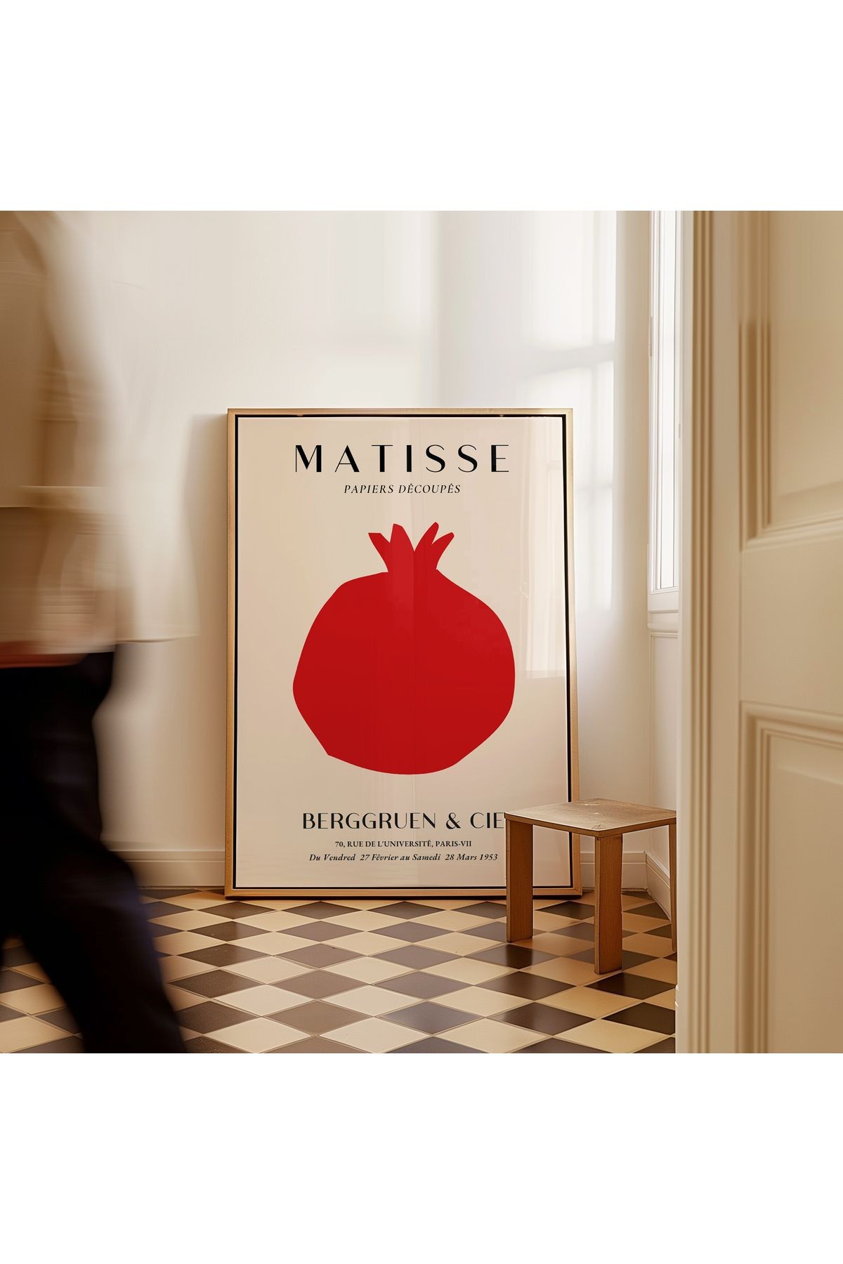 Matisse Poster - Tablo Ölçülerinde Çerçevesiz Poster