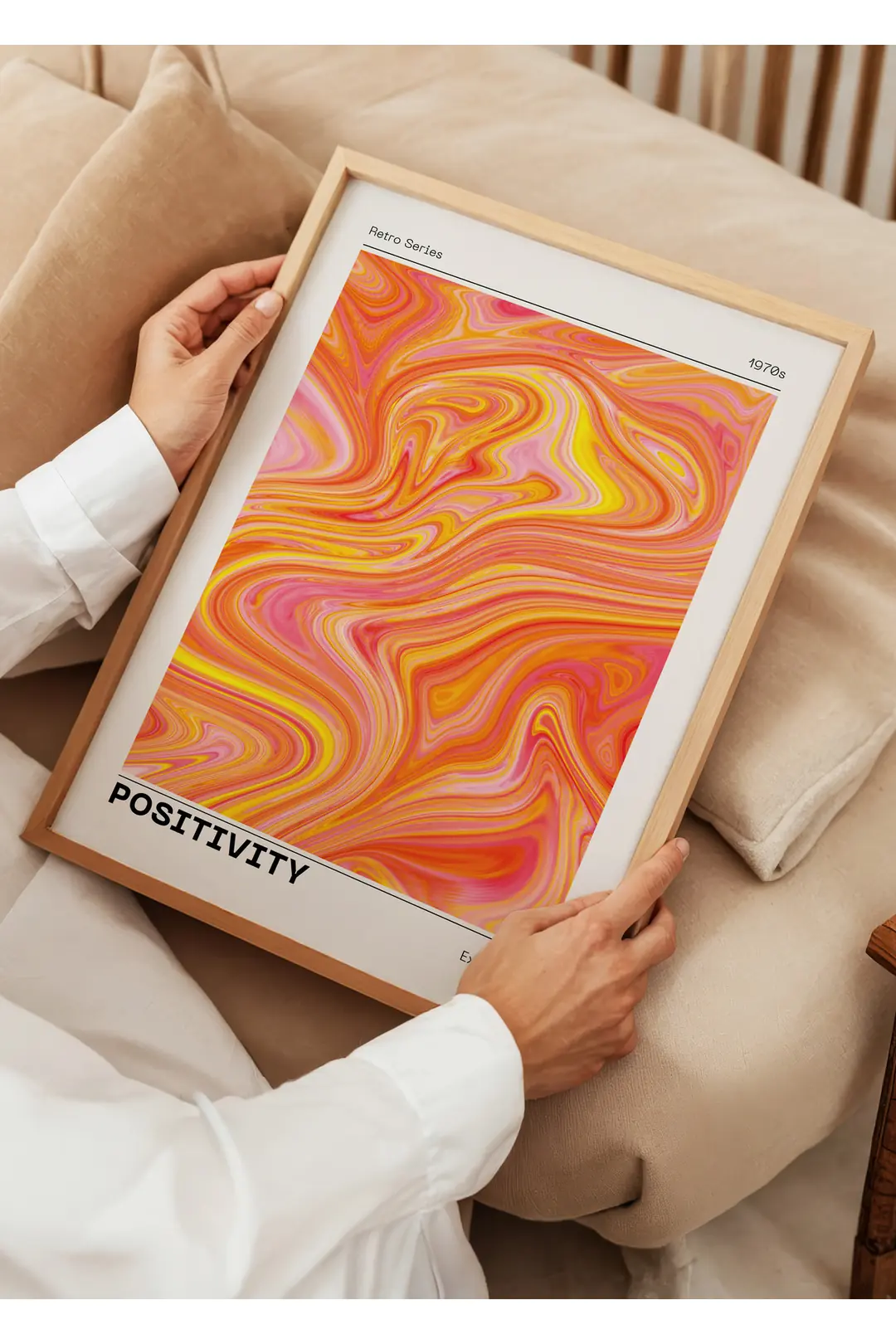 Aura Koleksiyonu - Positivity - Çerçevesiz Poster