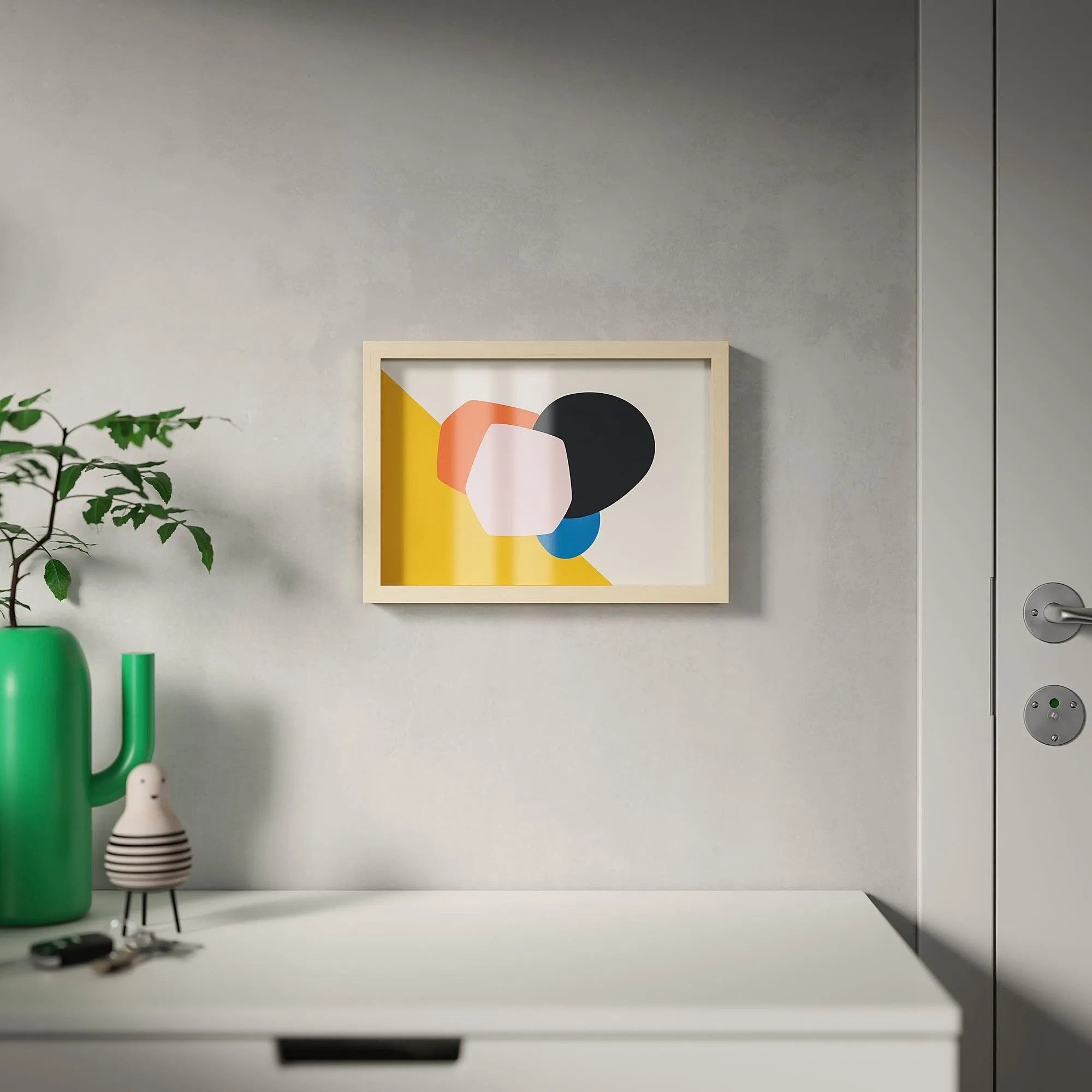CARAVAGGIO - Premium Huş Görünümlü Çerçeve 