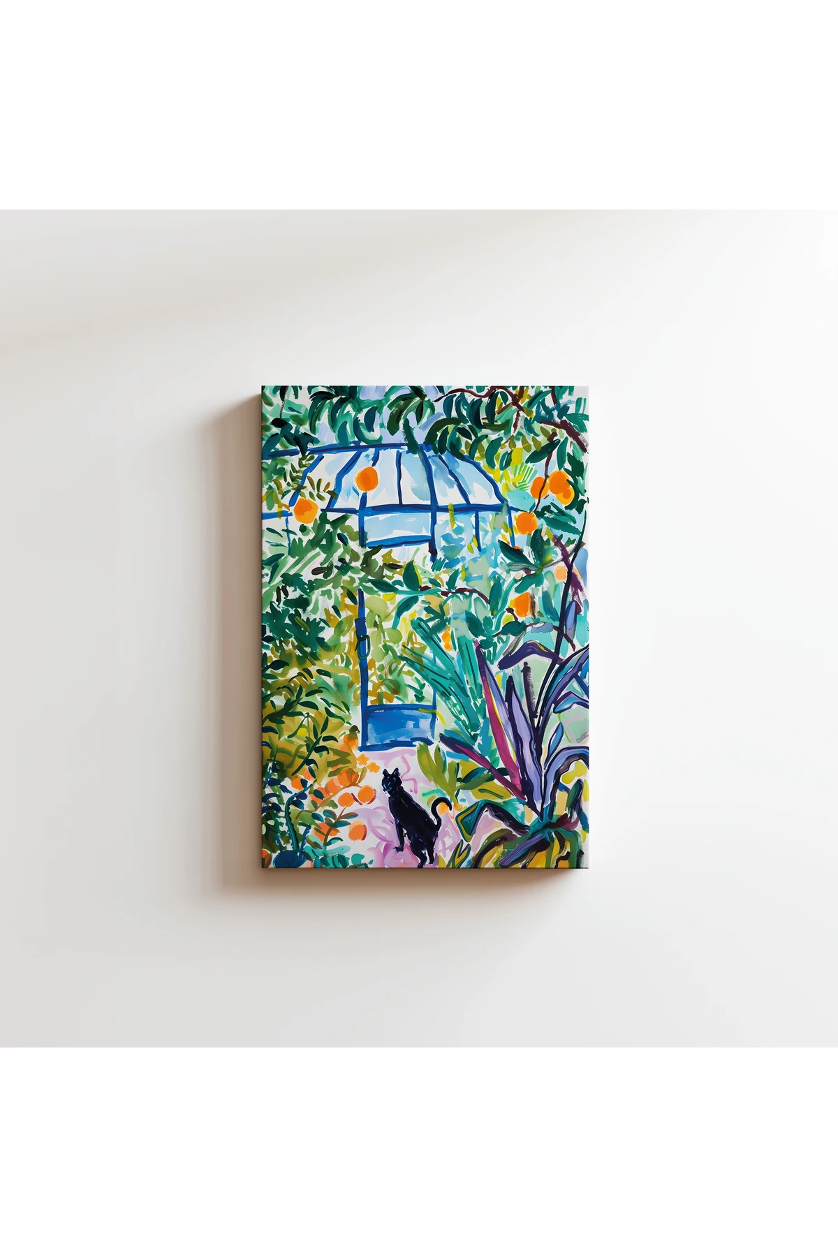 Akdeniz Bahçesi - Vintage Summer - Kanvas Tablo