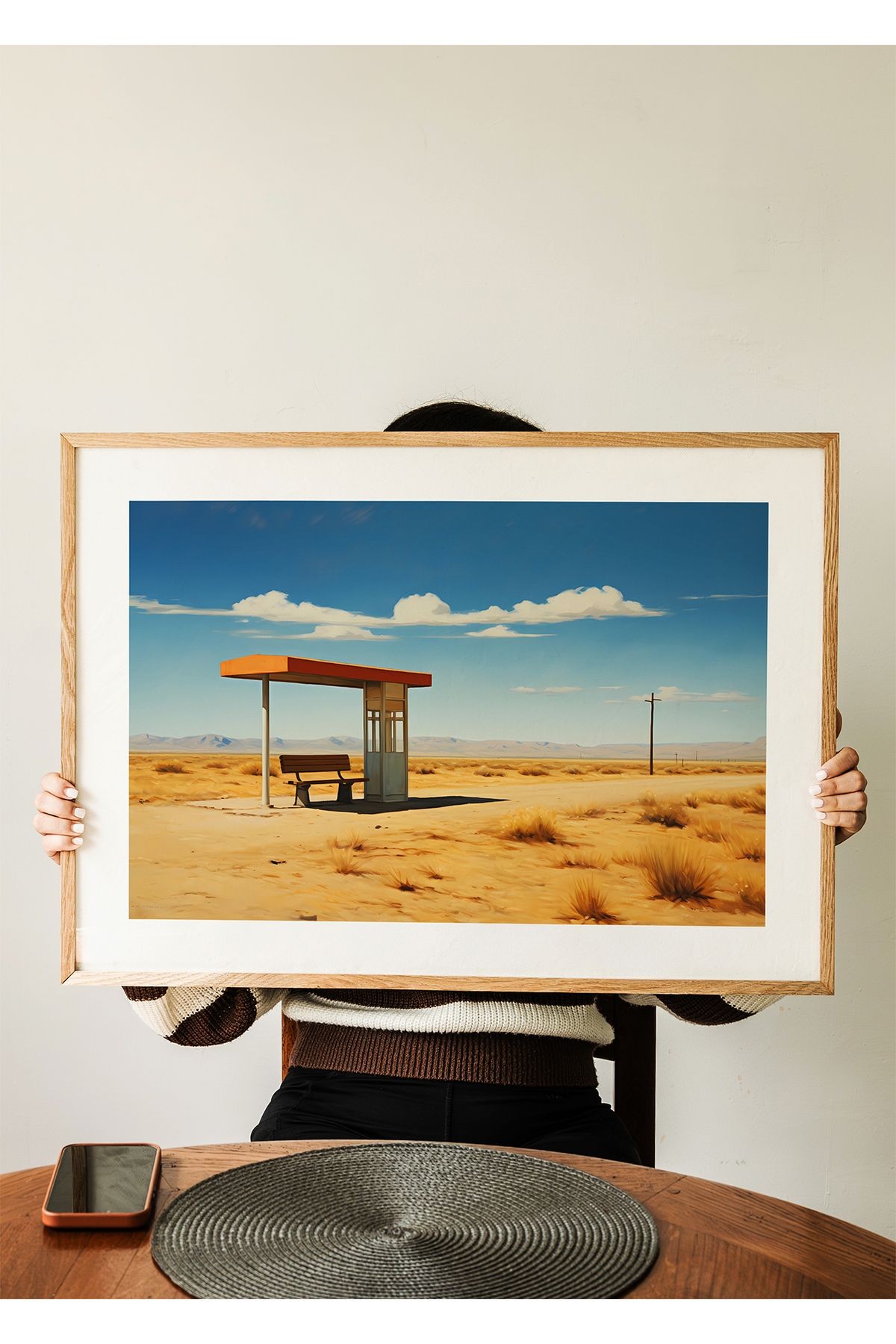 Edward Hopper Poster - Duvar Dekorasyonu - Tablo Ölçülerinde Çerçevesiz Poster