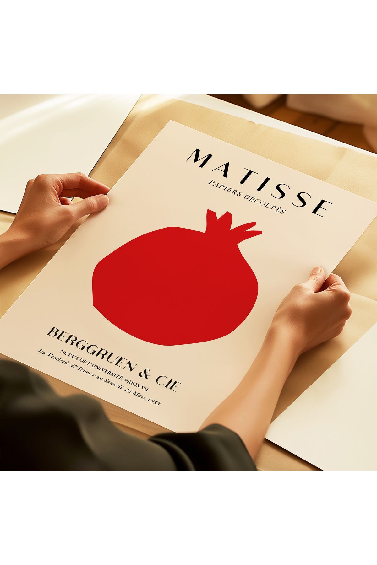 Matisse Poster - Tablo Ölçülerinde Çerçevesiz Poster