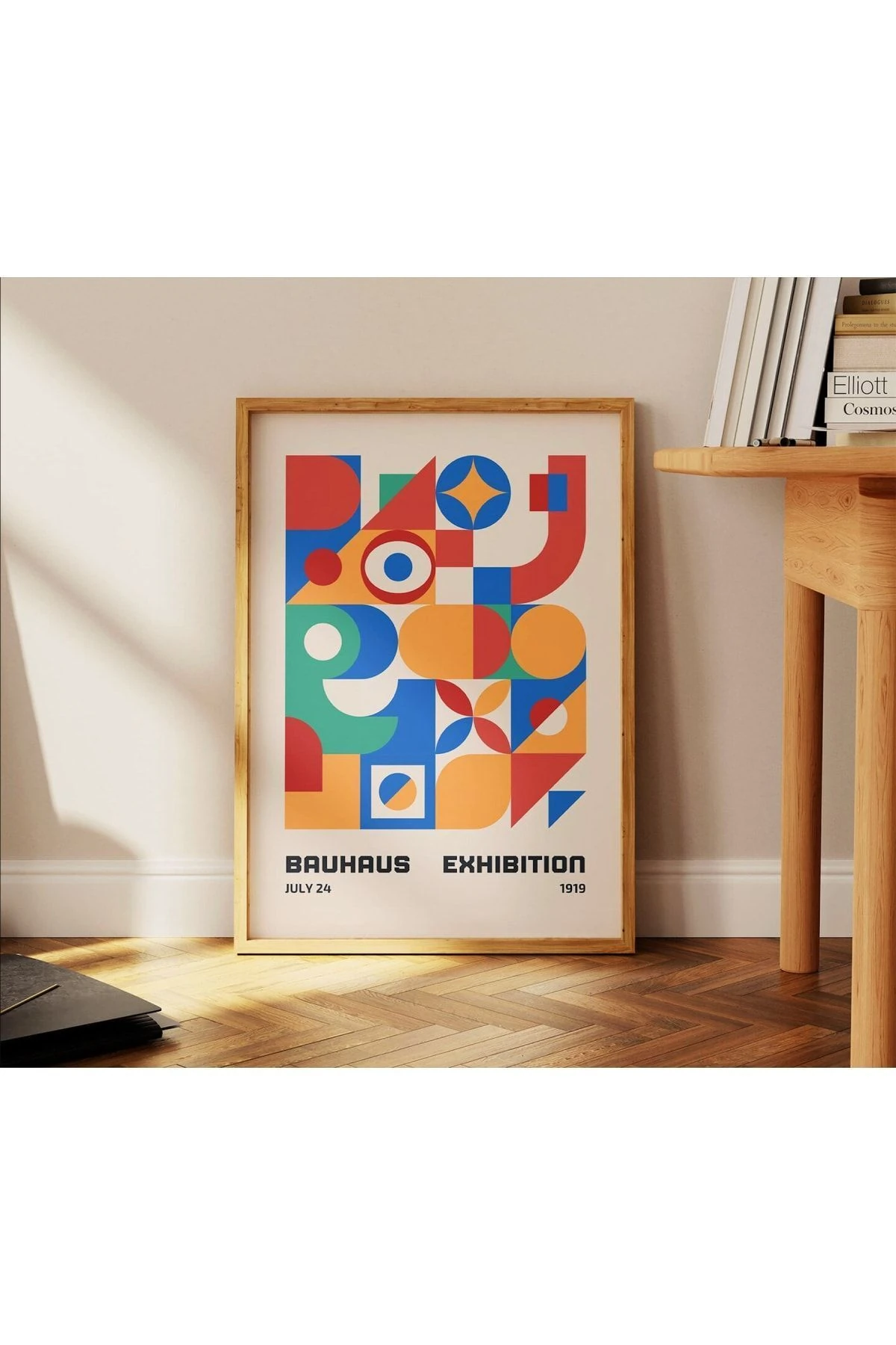 Bauhaus Exhibition Poster - Tablo Ölçülerinde Çerçevesiz Poster