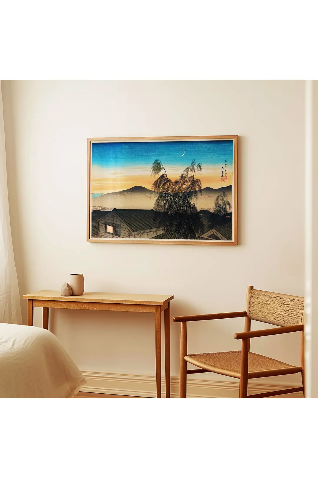 Japon Sanat / Manzara Koleksiyonu - Yatay Poster - Çerçevesiz Poster