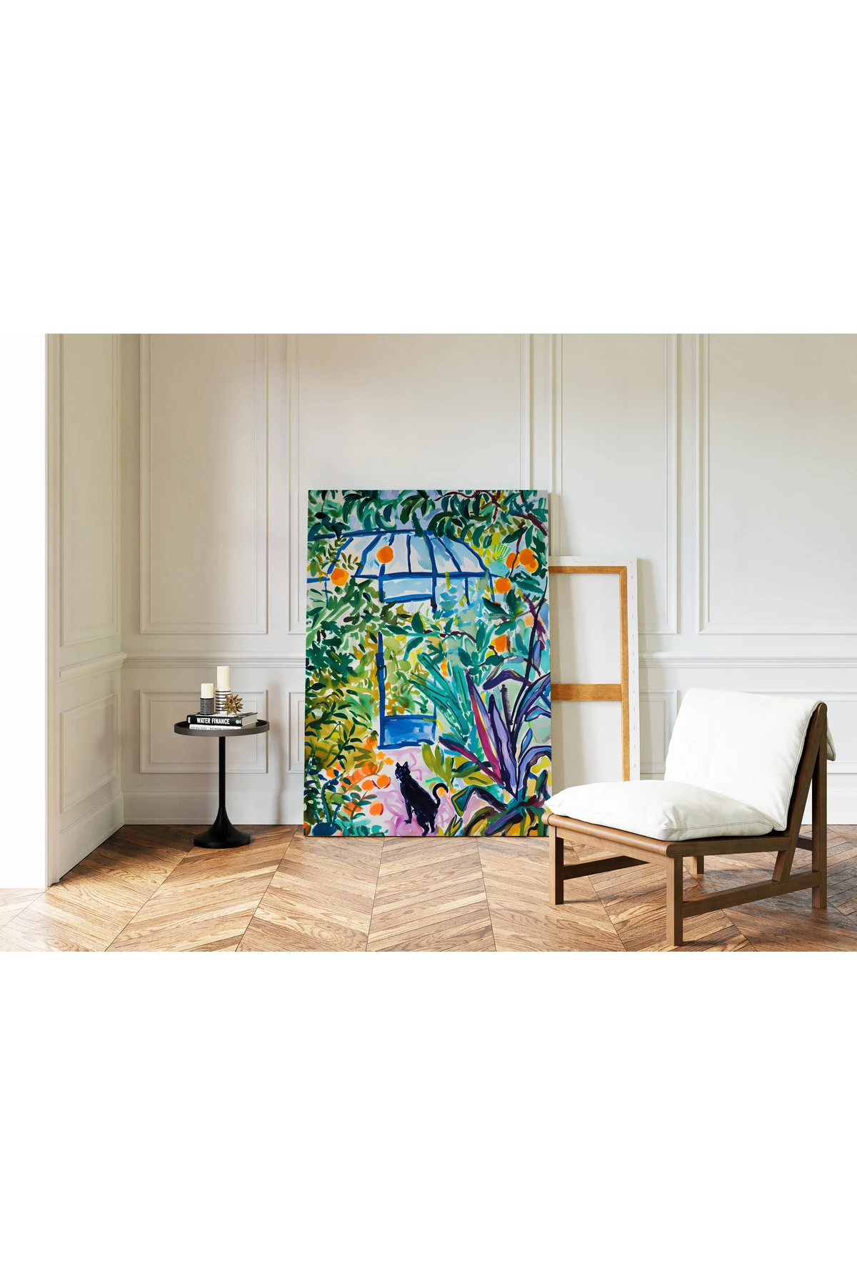 Akdeniz Bahçesi - Vintage Summer - Kanvas Tablo