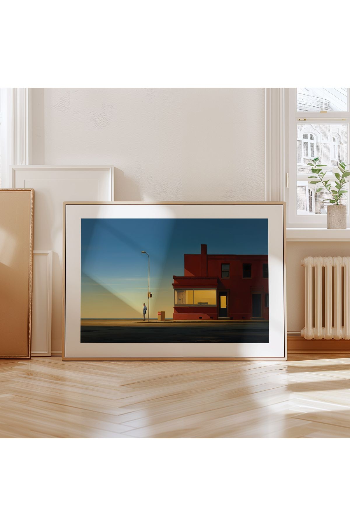 Edward Hopper Poster - Duvar Dekorasyonu - Tablo Ölçülerinde Çerçevesiz Poster