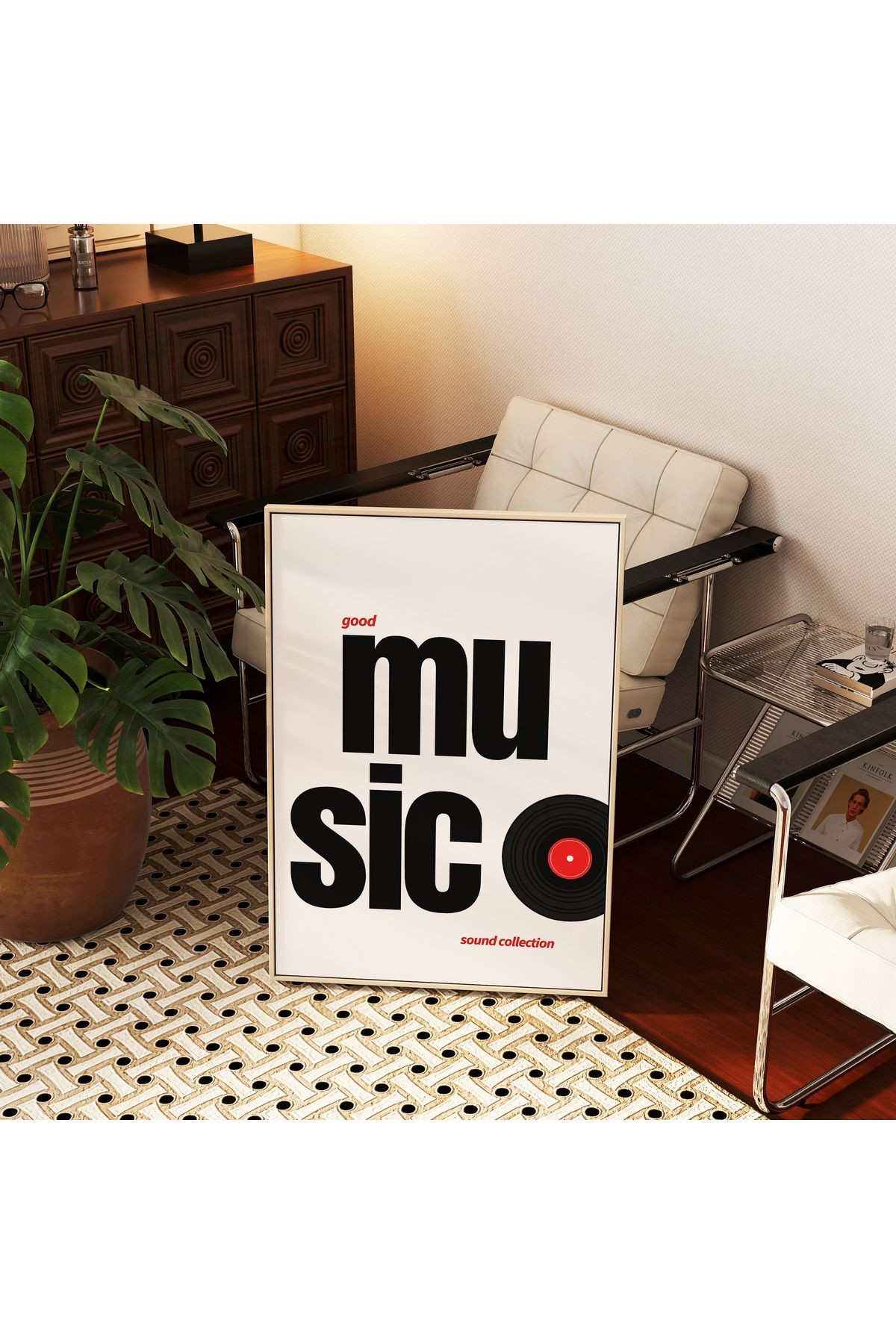 Good Music - Müzik Posteri - Tablo Ölçülerinde Çerçevesiz Poster