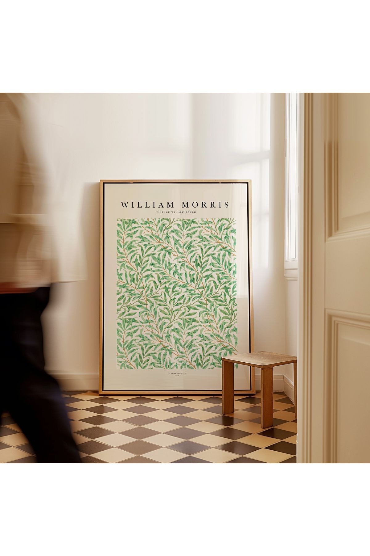 William Morris Poster - Vintage Willow Bough - Tablo Ölçülerinde Çerçevesiz Poster