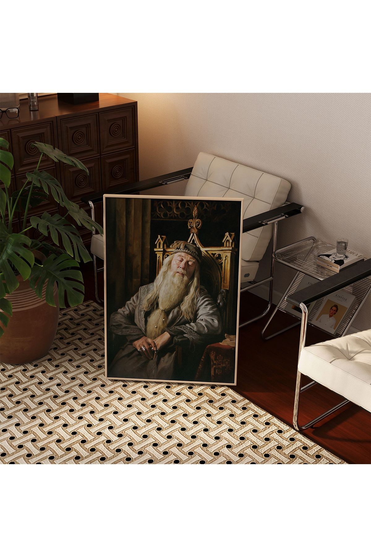 Harry Potter Poster - Albus Dumbledore - Çerçevesiz Poster Baskı