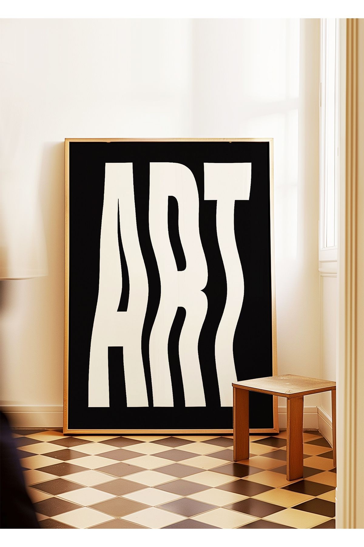 Art - Sanat - Tablo Ölçülerinde Çerçevesiz Poster