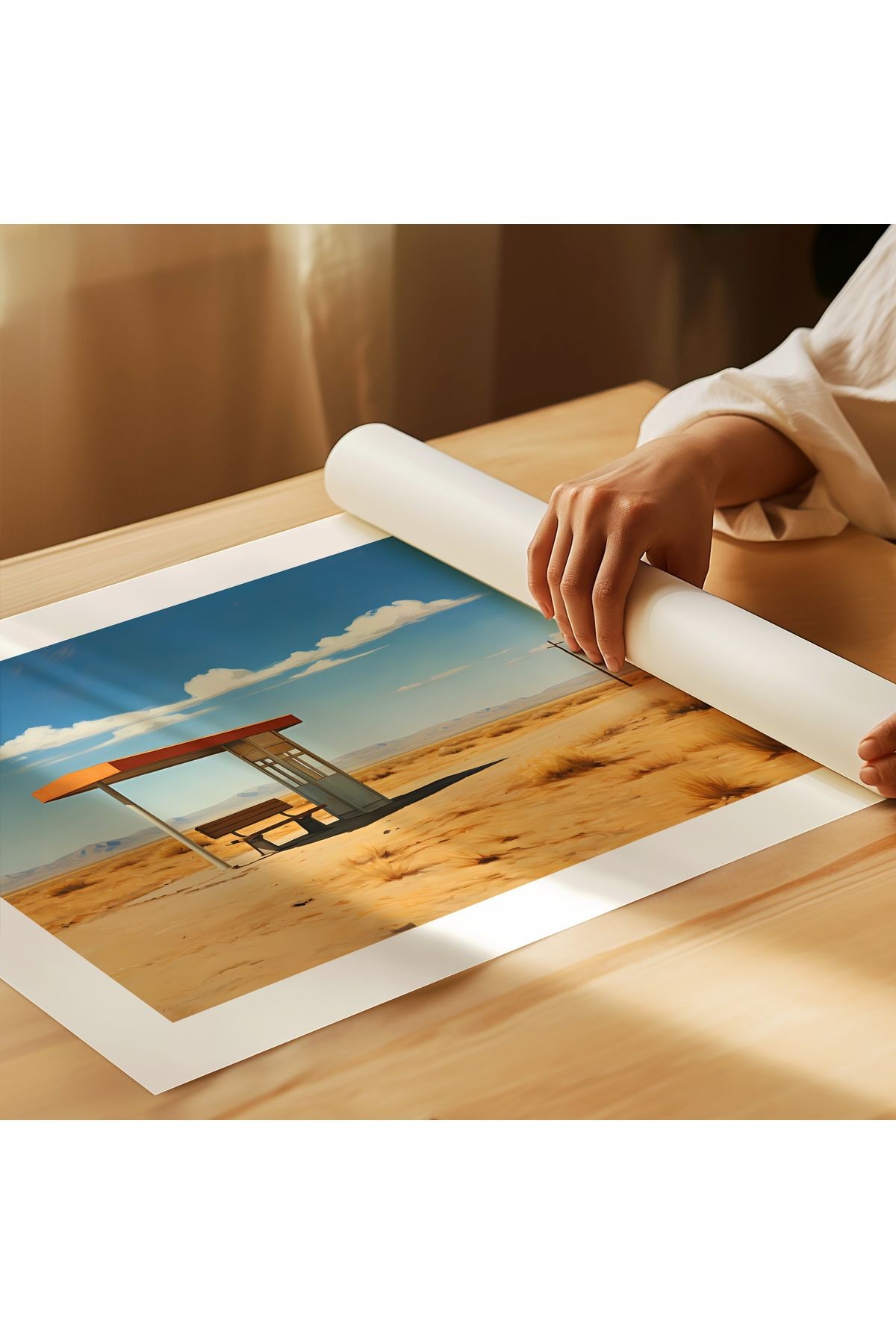 Edward Hopper Poster - Duvar Dekorasyonu - Tablo Ölçülerinde Çerçevesiz Poster