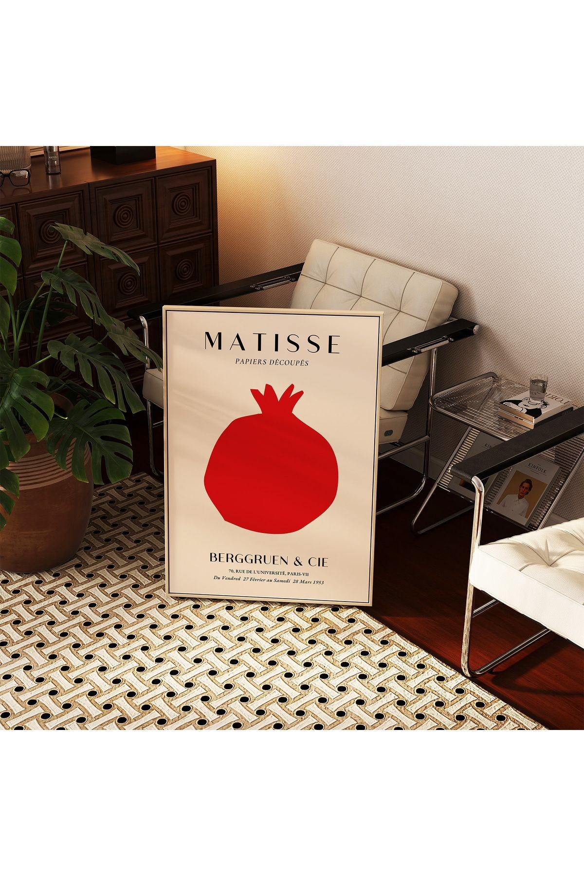 Matisse Poster - Tablo Ölçülerinde Çerçevesiz Poster