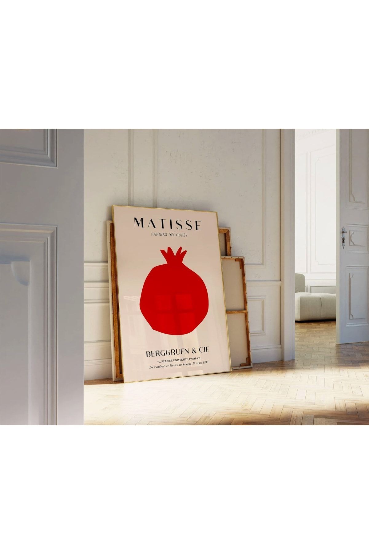 Matisse Poster - Tablo Ölçülerinde Çerçevesiz Poster