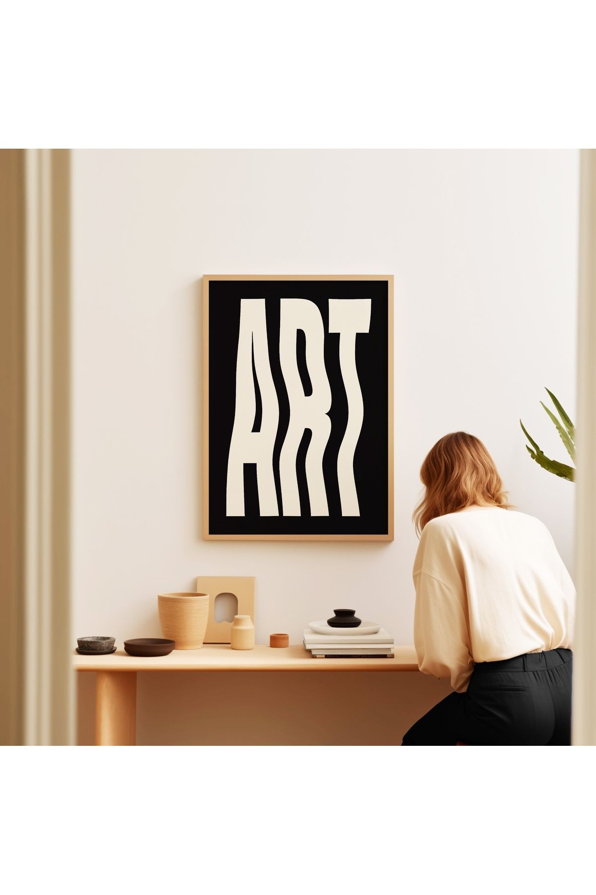 Art - Sanat - Tablo Ölçülerinde Çerçevesiz Poster